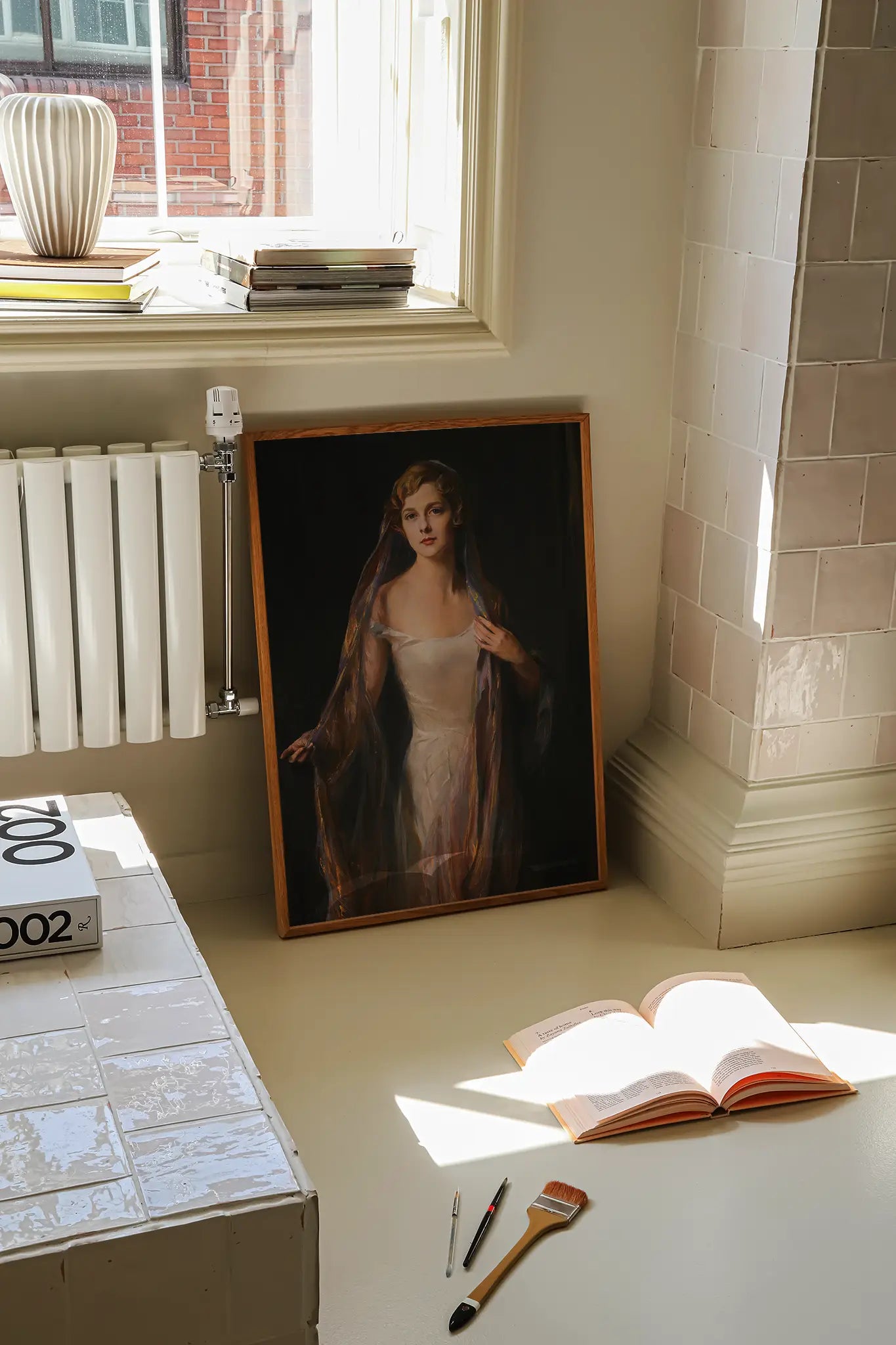 Philip Alexius de László - Portrait Of Edith Hope Iselin #95 poster print