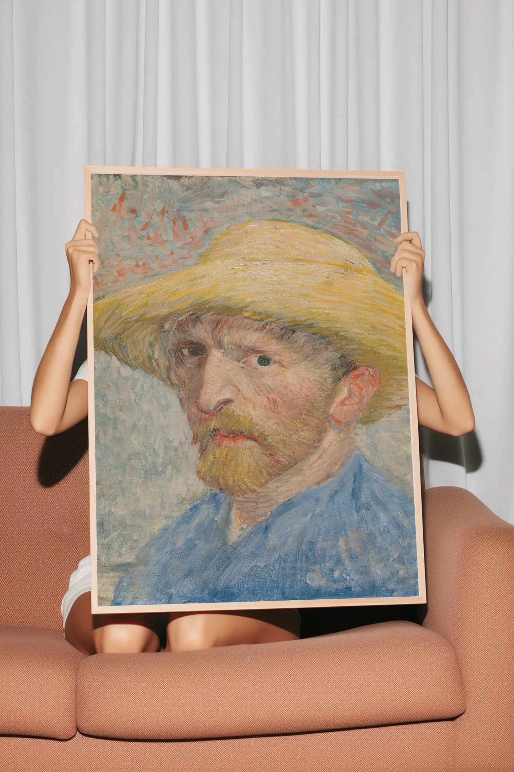 Vincent Van Gogh - Self-Portrait #87 a beautiful painting reproduction by GalleryInk.Art