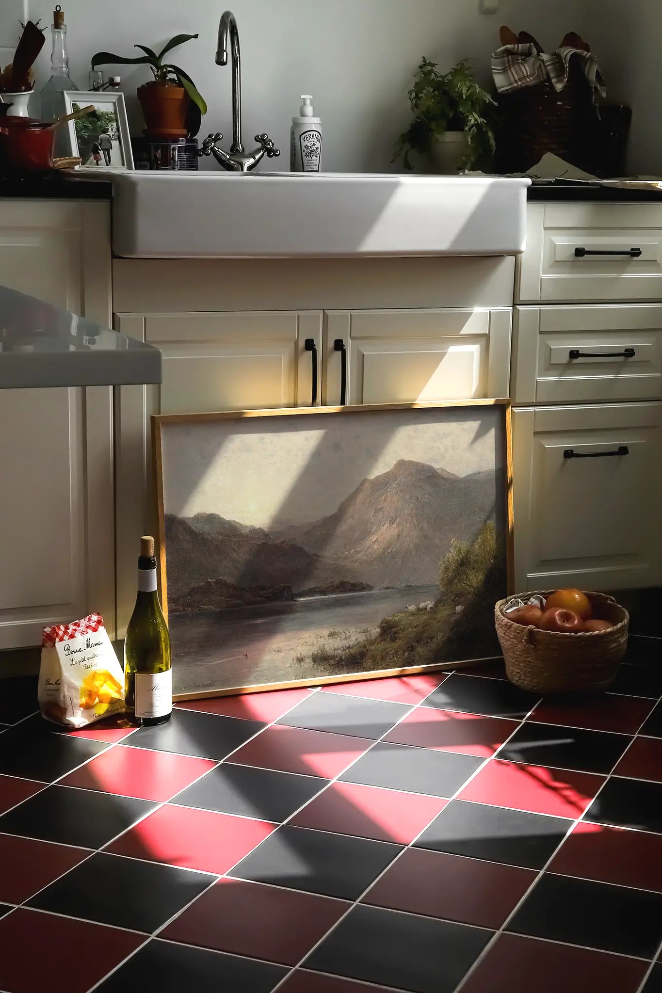 Alfred de Breanski - The islands of Loch Maree #58 a beautiful seascape painting reproduction printed by GalleryInk.Art