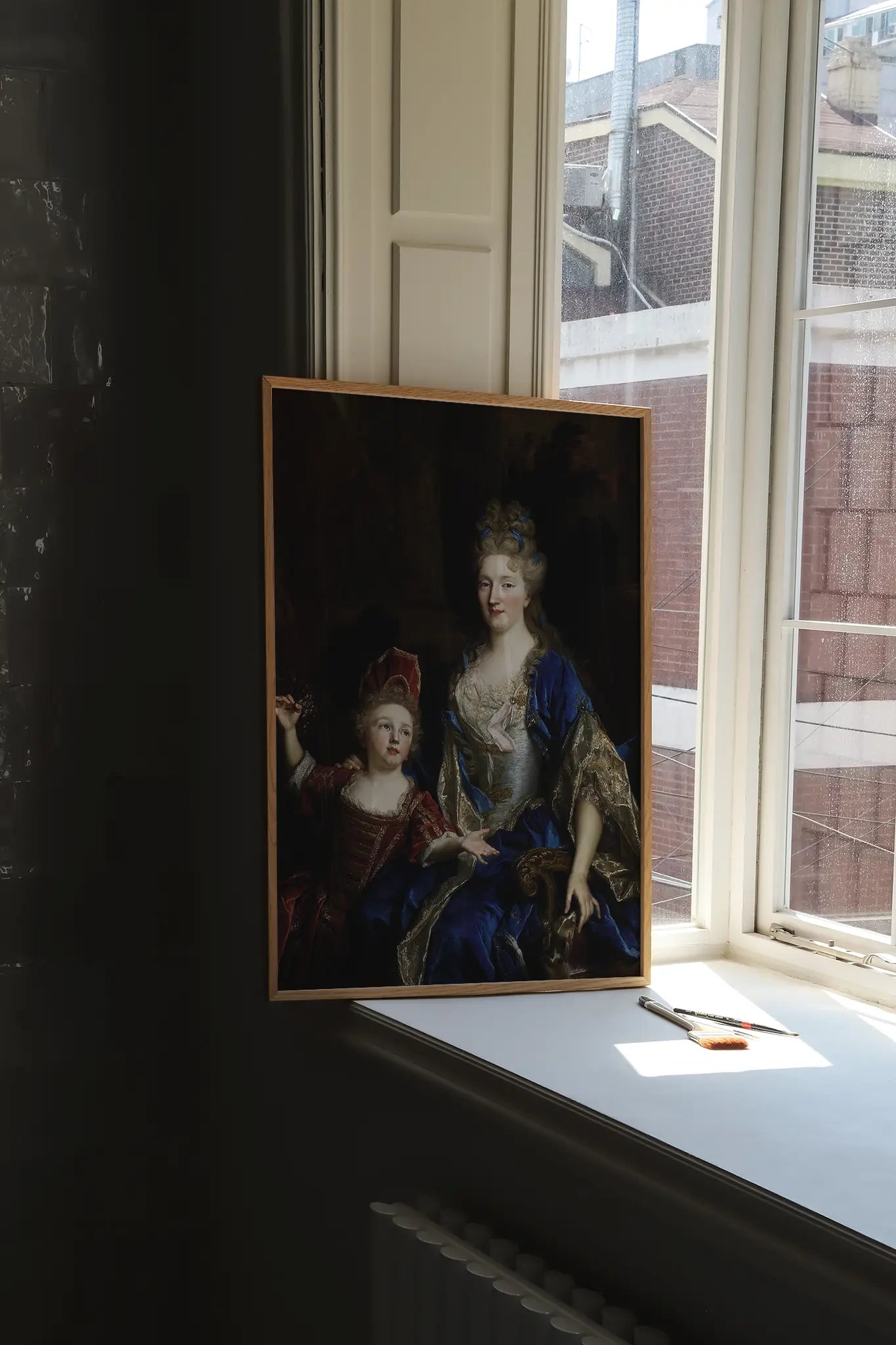 Nicolas de Largillière - Portrait of Catherine Coustard #68 poster print