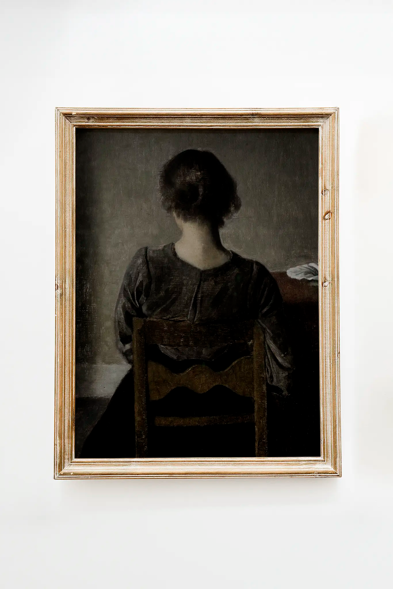 Wilhelm Hammershoi - Rest #17 poster print