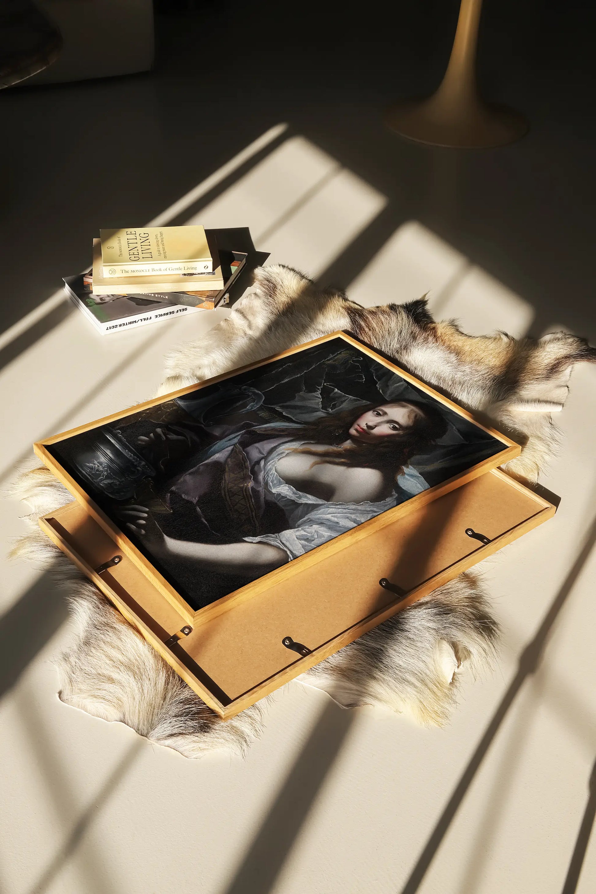 Felice Ficherelli - Artemisia Prepares To Drink The Ashes of Her Husband #27 beautiful landscape painting reproduction, printed by GalleryInk.Art, a store specializing in mythology wall art prints.