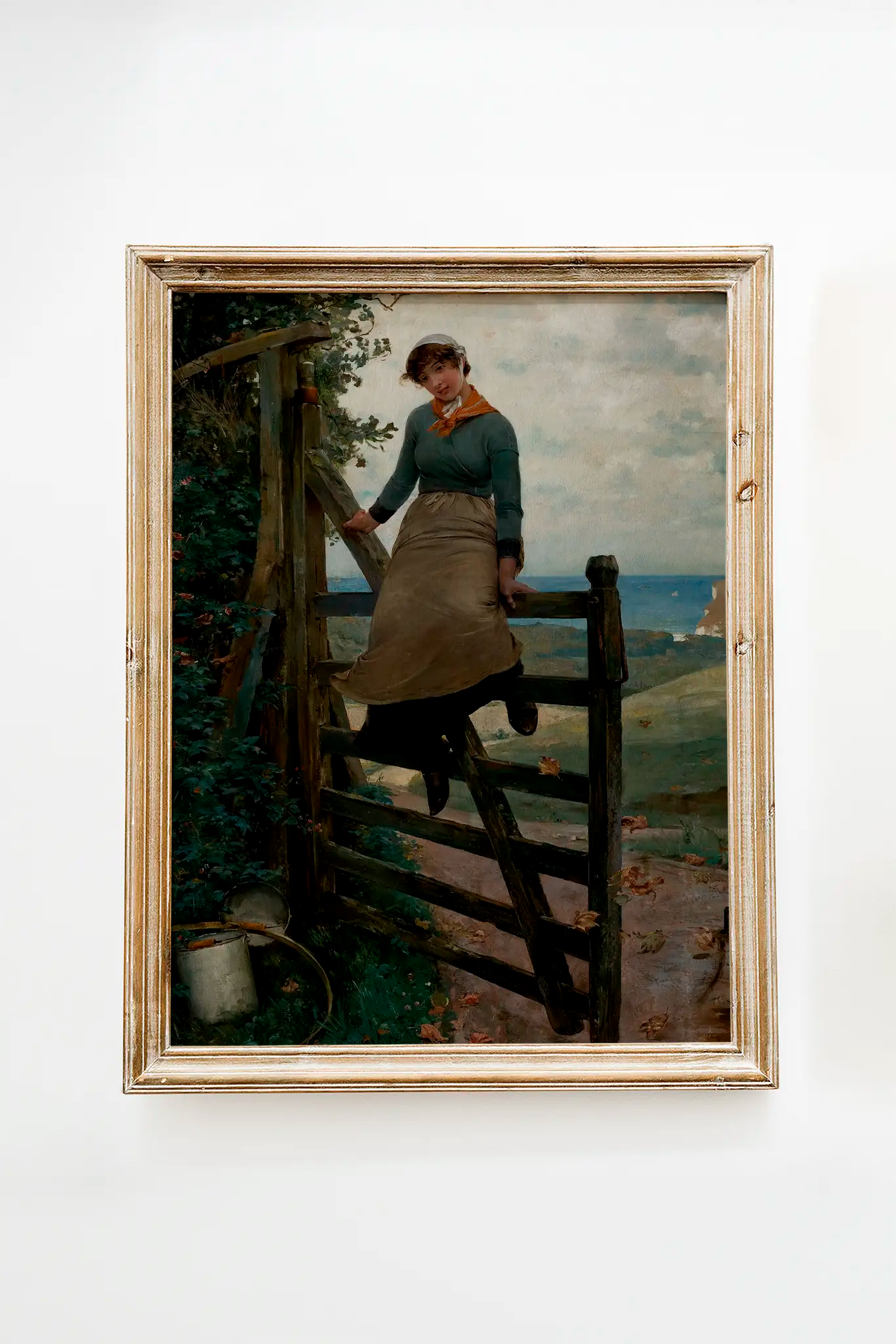 Henry Bacon - Gate to the Sea #78 poster print