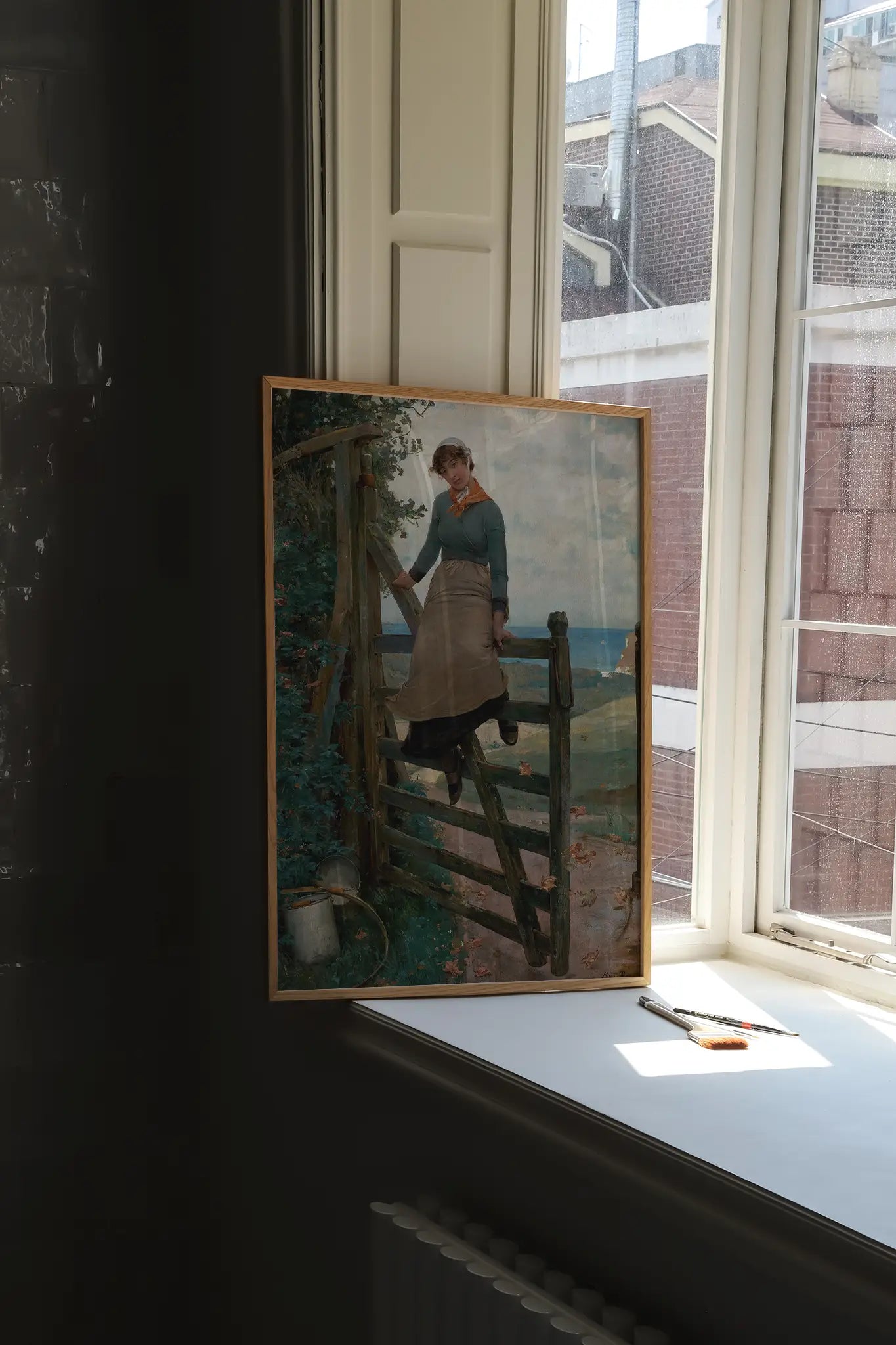 Henry Bacon - Gate to the Sea #78 poster print