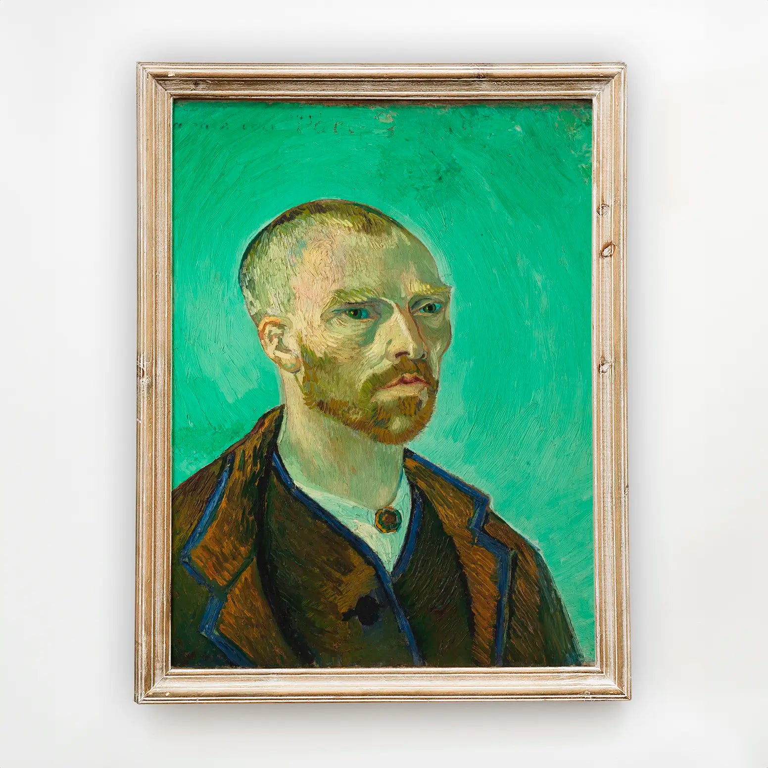 Vincent Van Gogh - Self Portrait #137 a beautiful painting reproduction by GalleryInk.Art