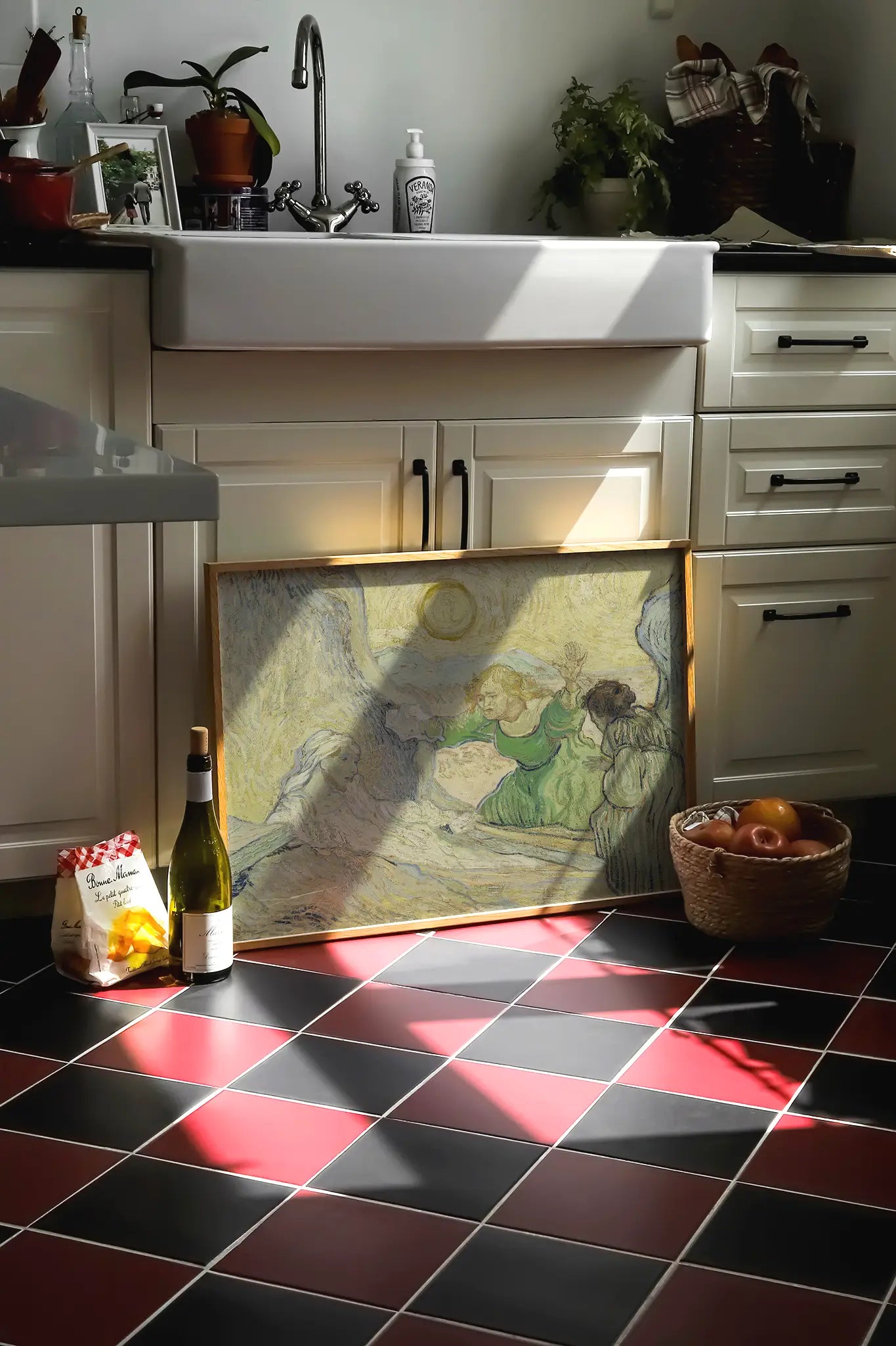 Vincent van Gogh - The raising of Lazarus #71 vintage print by GalleryInk.Art