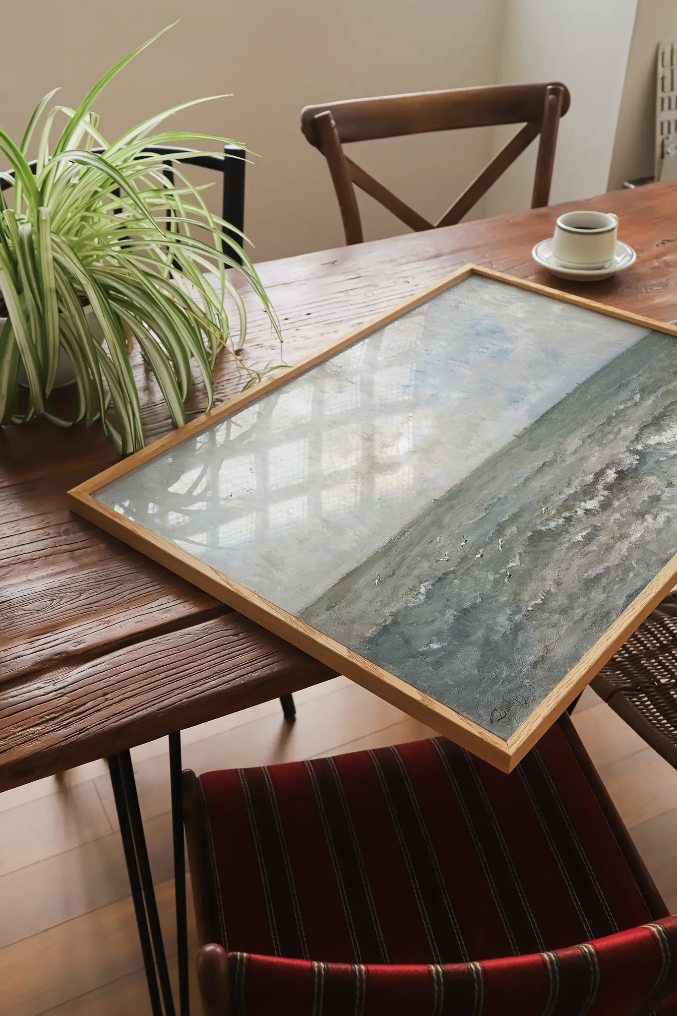 Charles-François Daubigny - Seascape #19 a beautiful seascape painting reproduction printed by GalleryInk.Art