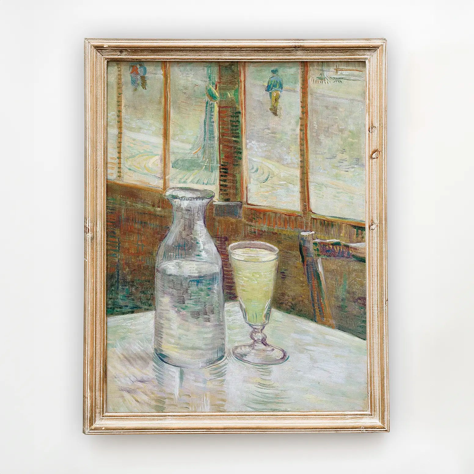 Vincent Van Gogh - Café table with absinth #196 a beautiful painting reproduction by GalleryInk.Art