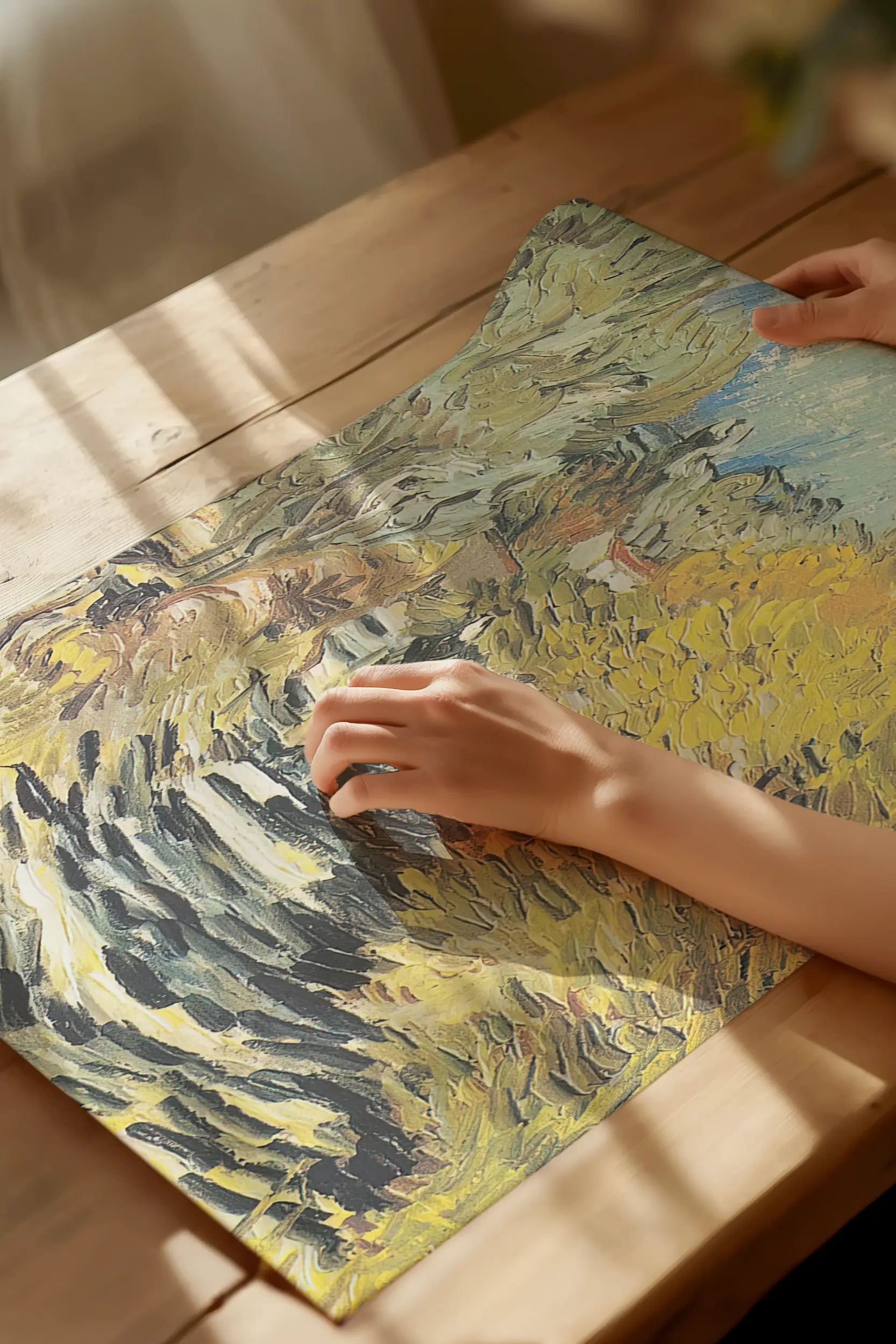 Vincent Van Gogh - A Road at St Remy #215 a beautiful painting reproduction by GalleryInk.Art