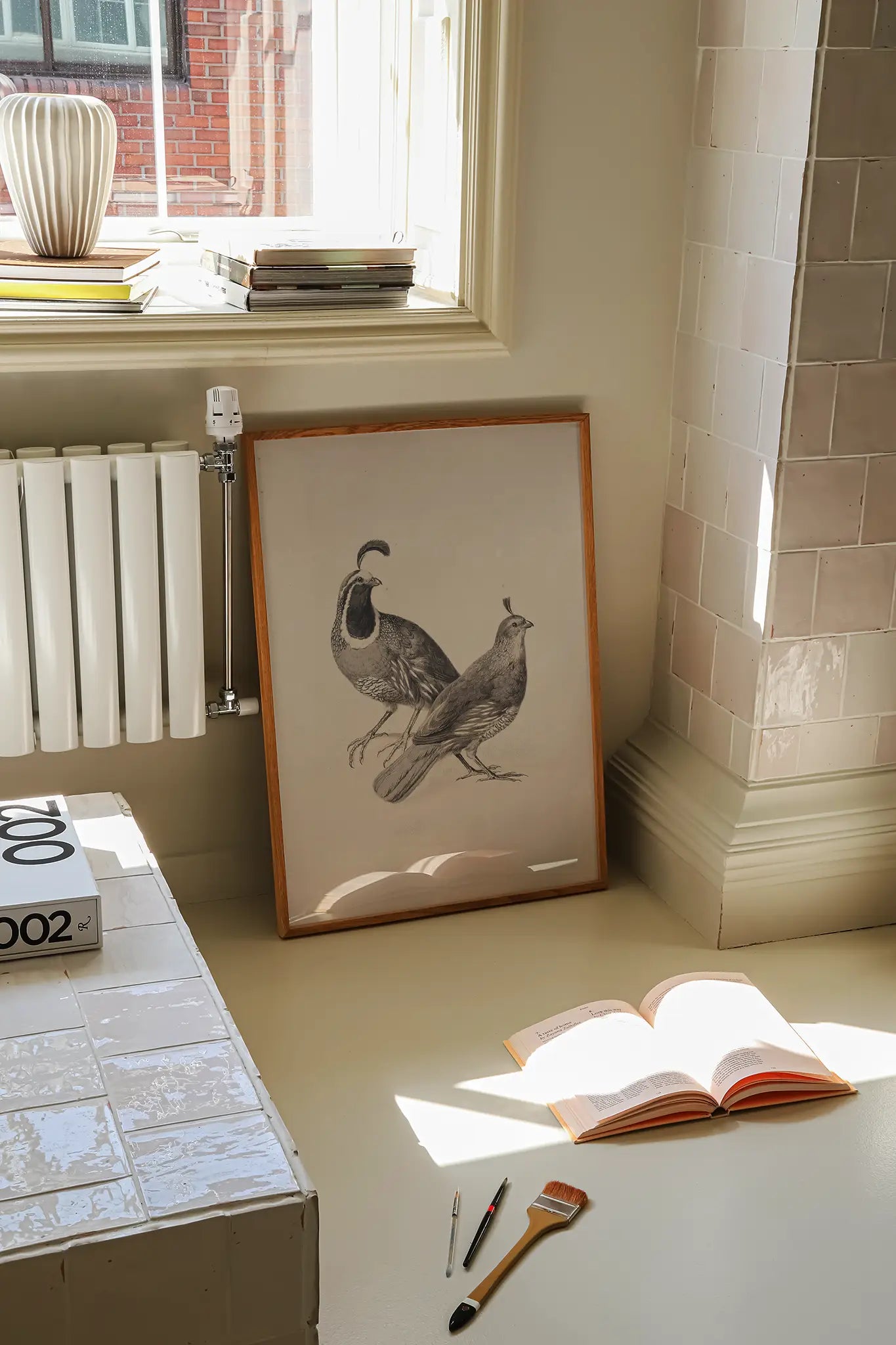 Charles Christian Nahl - Gamble Quail #19 painting reproduction printed by GalleryInk.Art, a store providing farmhouse wall art prints