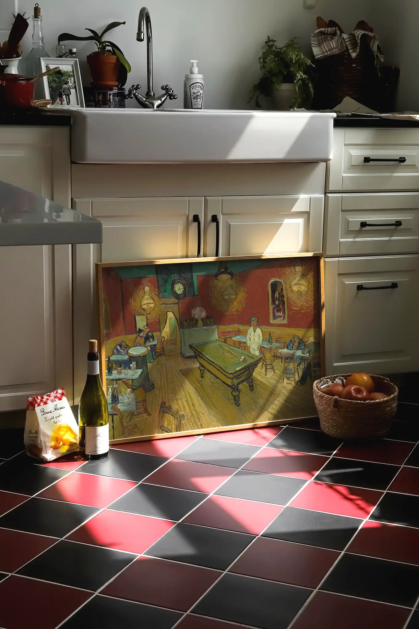 Vincent van Gogh - Le café de nuit #33 vintage print by GalleryInk.Art