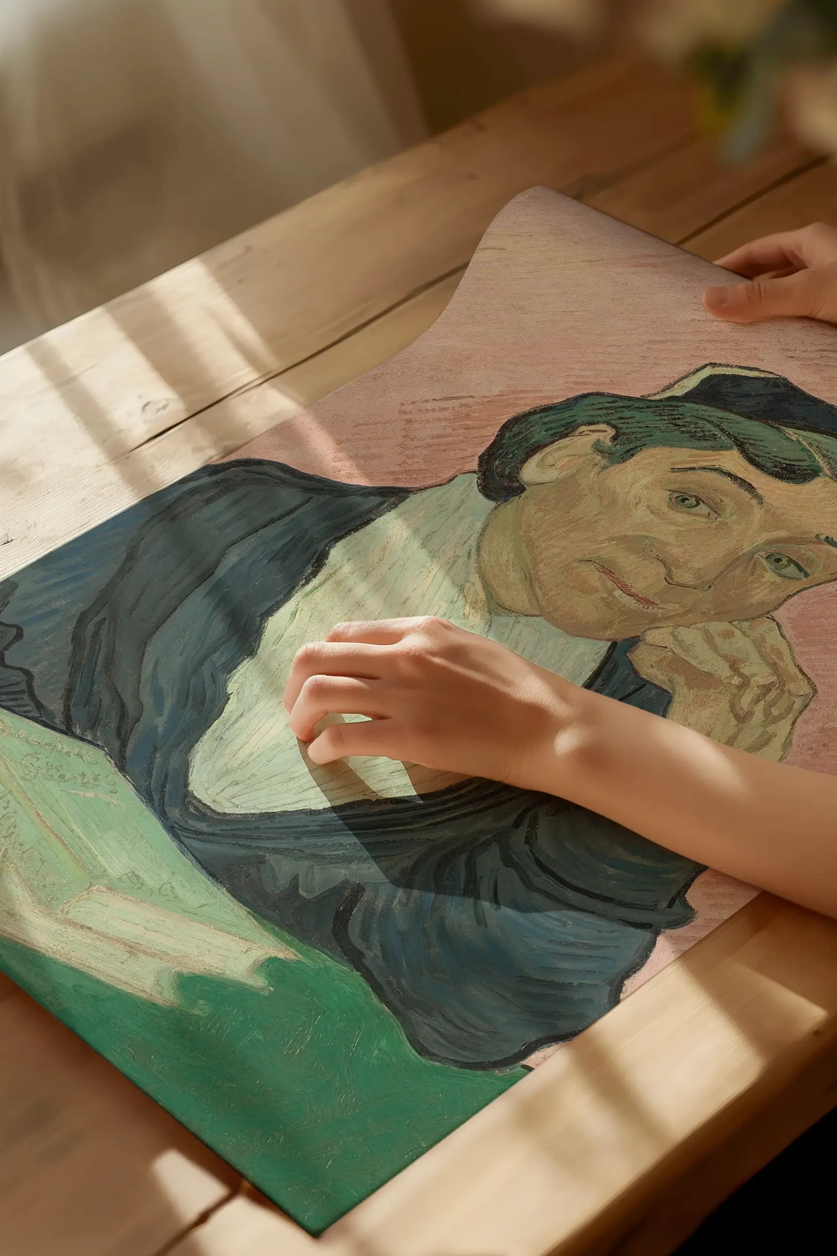 Vincent Van Gogh - The Woman from Arles #135 a beautiful painting reproduction by GalleryInk.Art