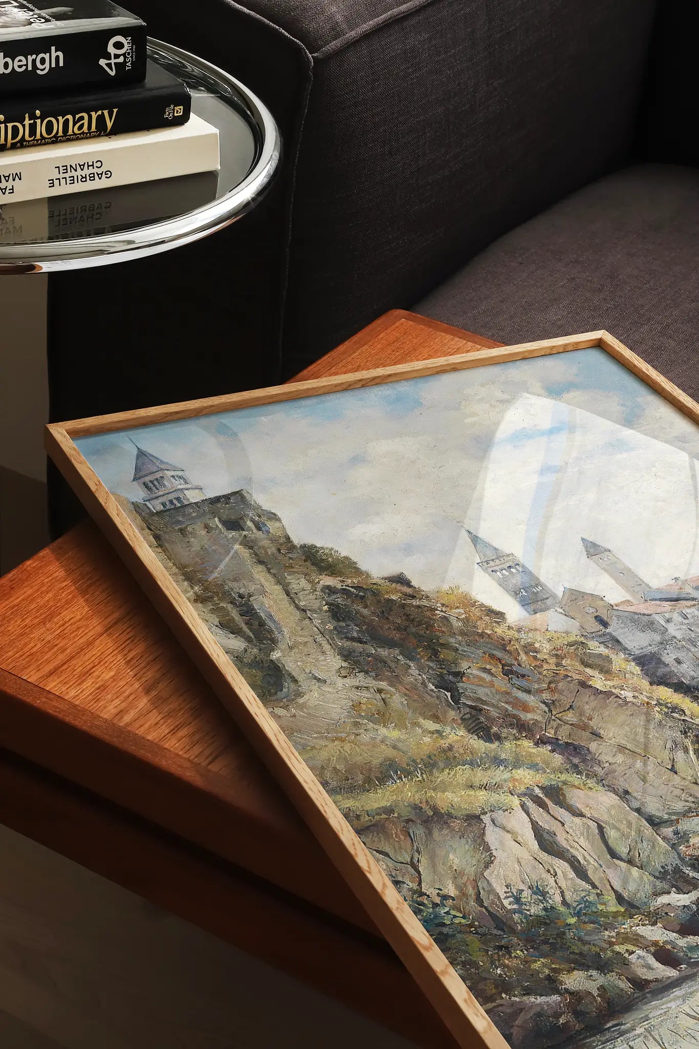 Marie Egner - Motiv von der Insel Rab #152 a beautiful landscape painting reproduction printed by GalleryInk.Art, a store providing landscape wall art prints