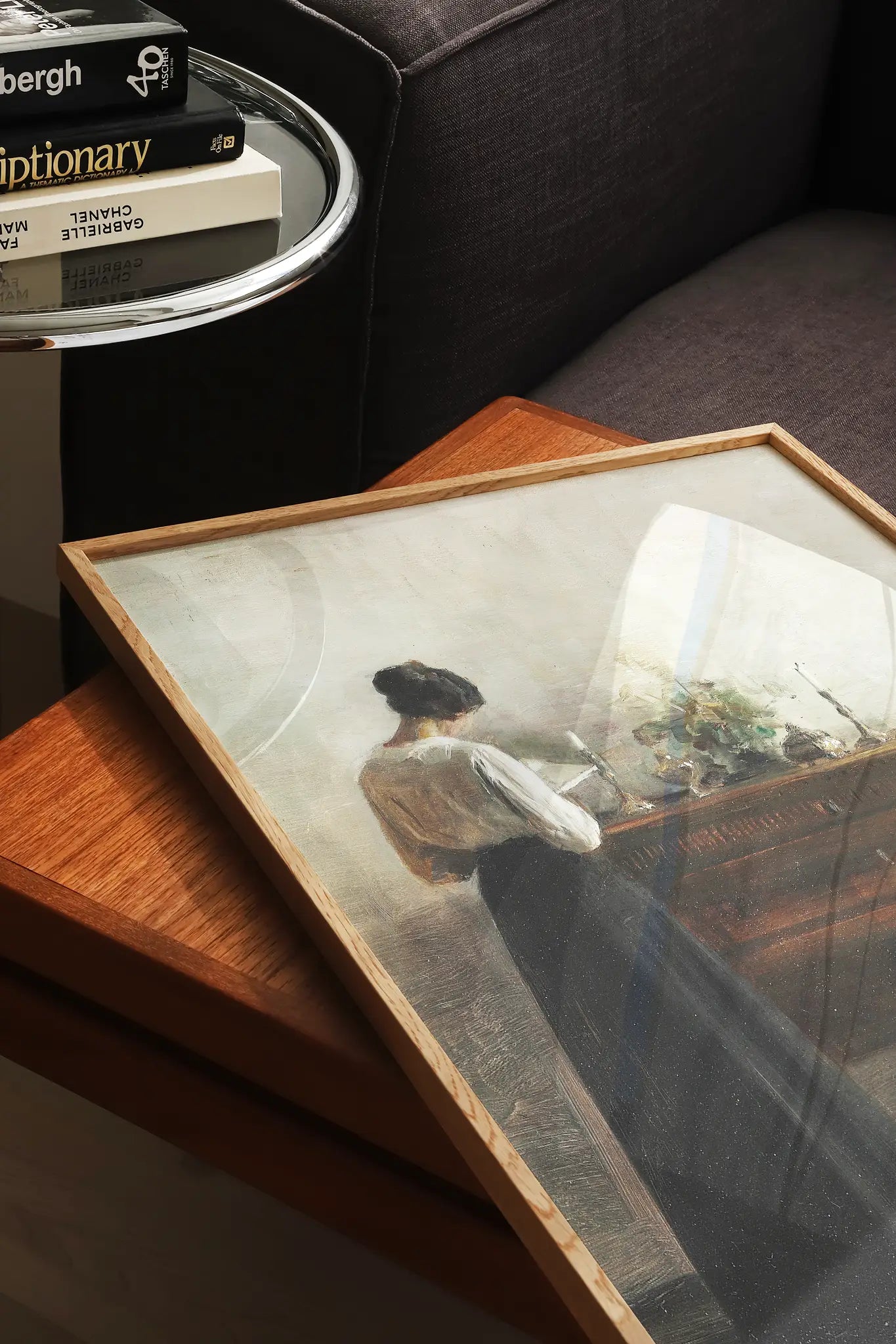 Carl Holsoe - Interior With the Artist's Wife #5 poster print