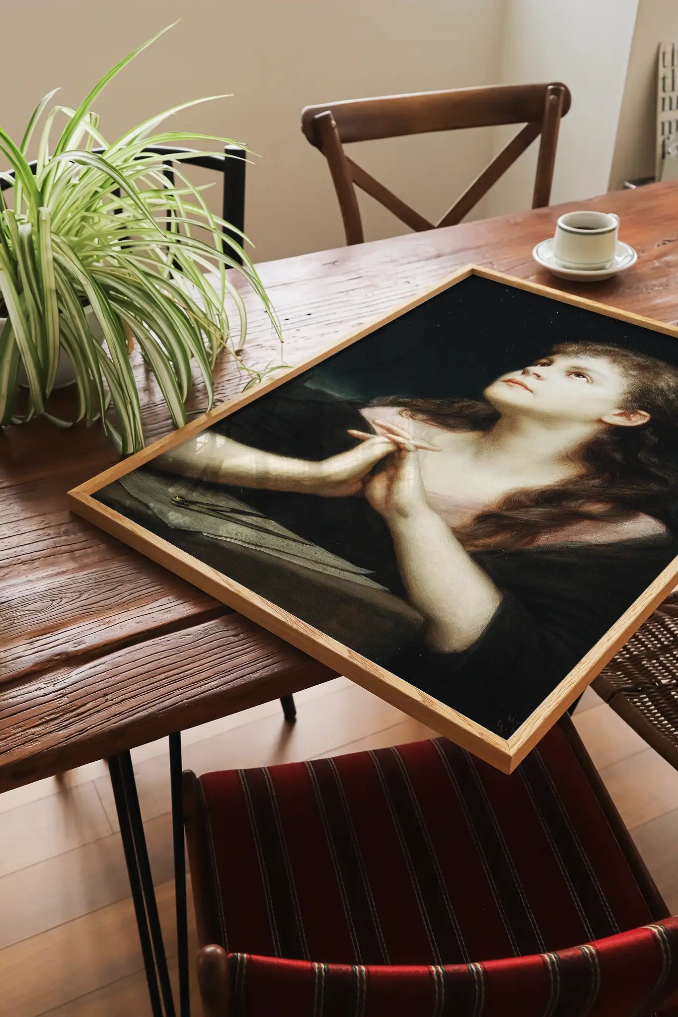 Gabriel von Max - Urania #122 poster print