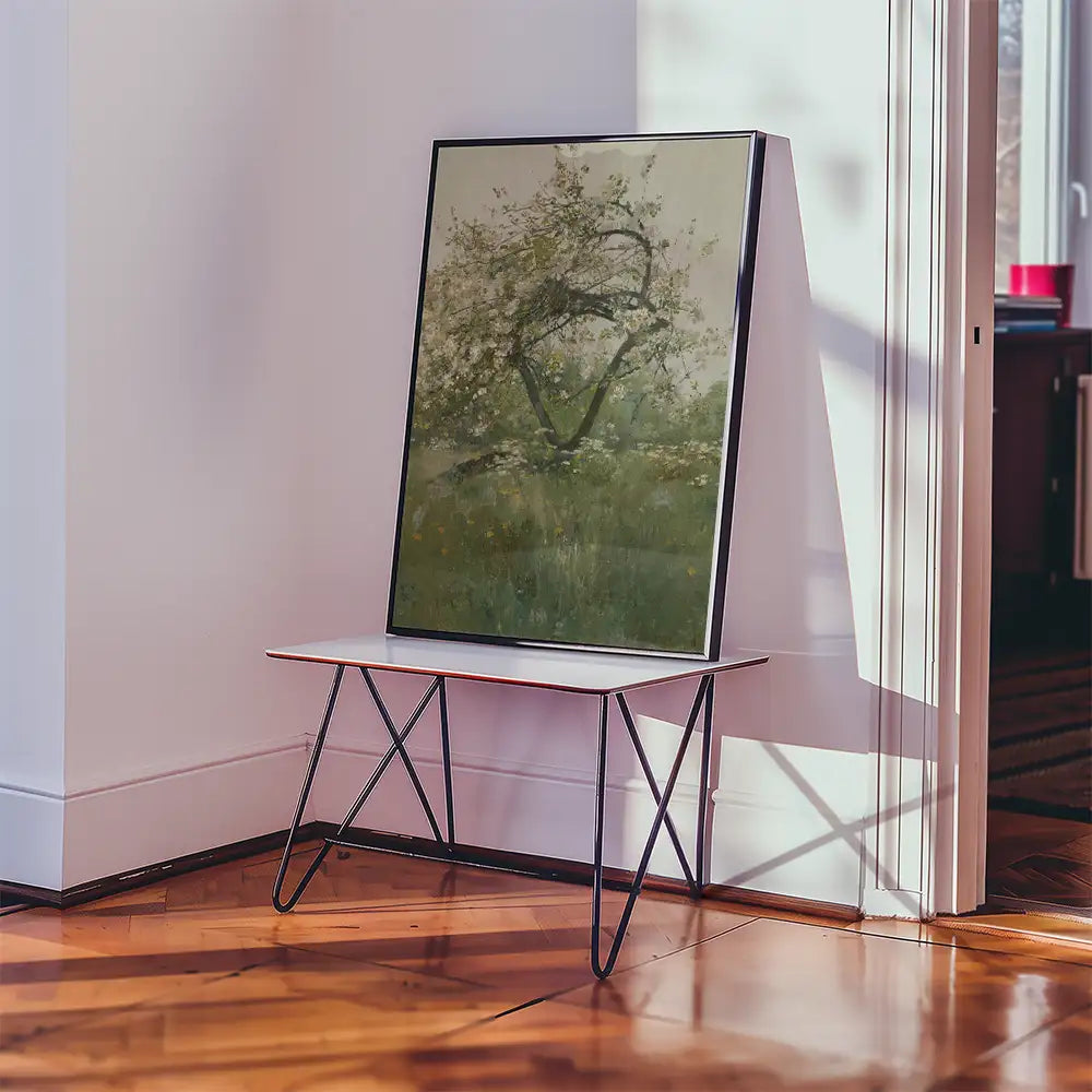 Peach Blossoms by Childe Hassam - Art Print Mockup 3
