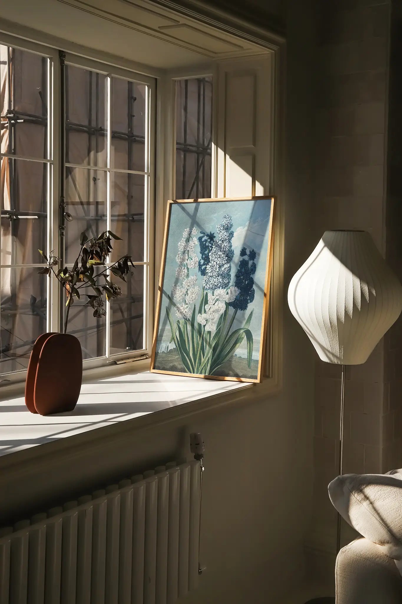 Thomas Warner - Hyacinths #65 a beautiful painting reproduction printed by GalleryInk.Art, a store providing still life wall art prints