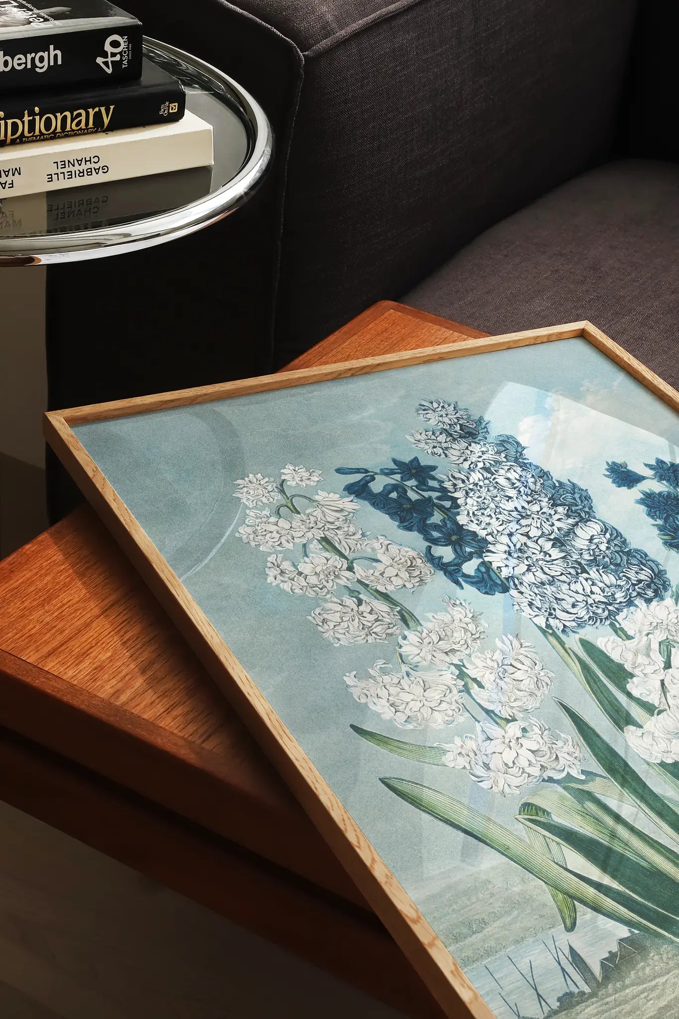 Thomas Warner - Hyacinths #65 a beautiful painting reproduction printed by GalleryInk.Art, a store providing still life wall art prints
