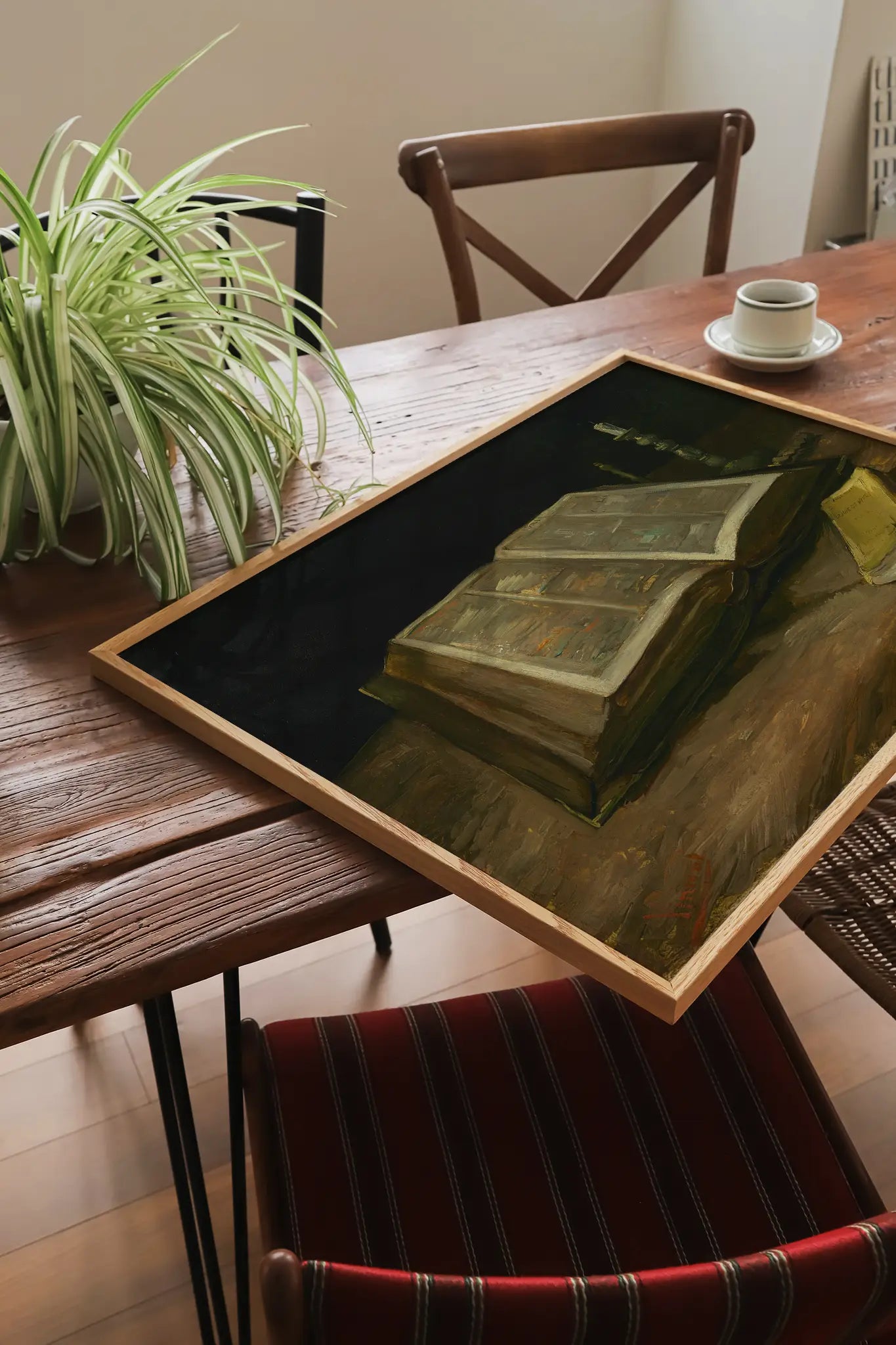 Vincent van Gogh - Still Life with Bible #90 a beautiful painting reproduction printed by GalleryInk.Art