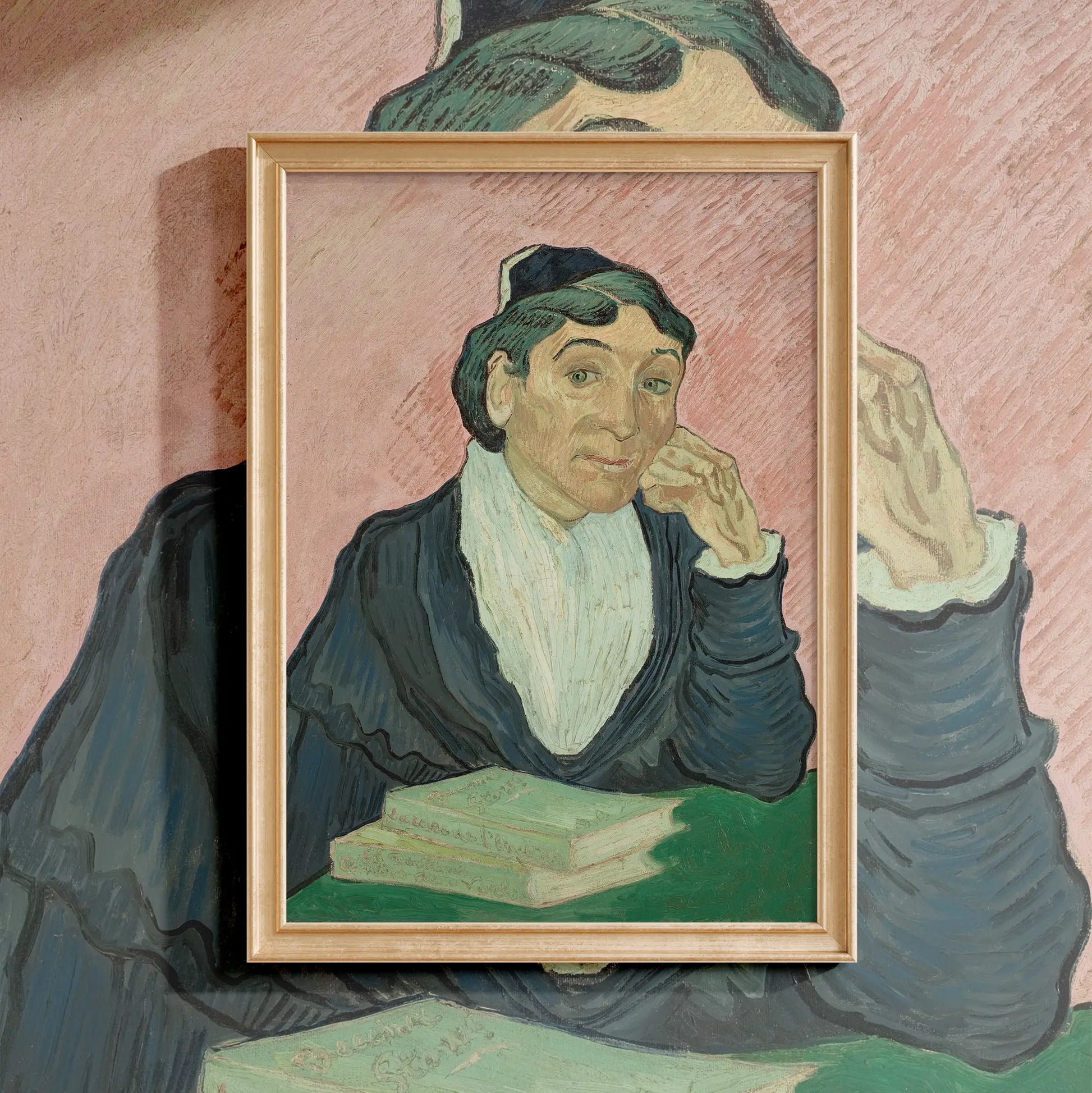 Vincent Van Gogh - The Woman from Arles #135 a beautiful painting reproduction by GalleryInk.Art