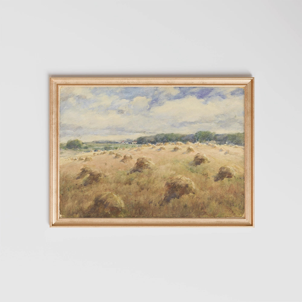 Maryland Wheat Fields by William Henry Holmes - Fine Art Print