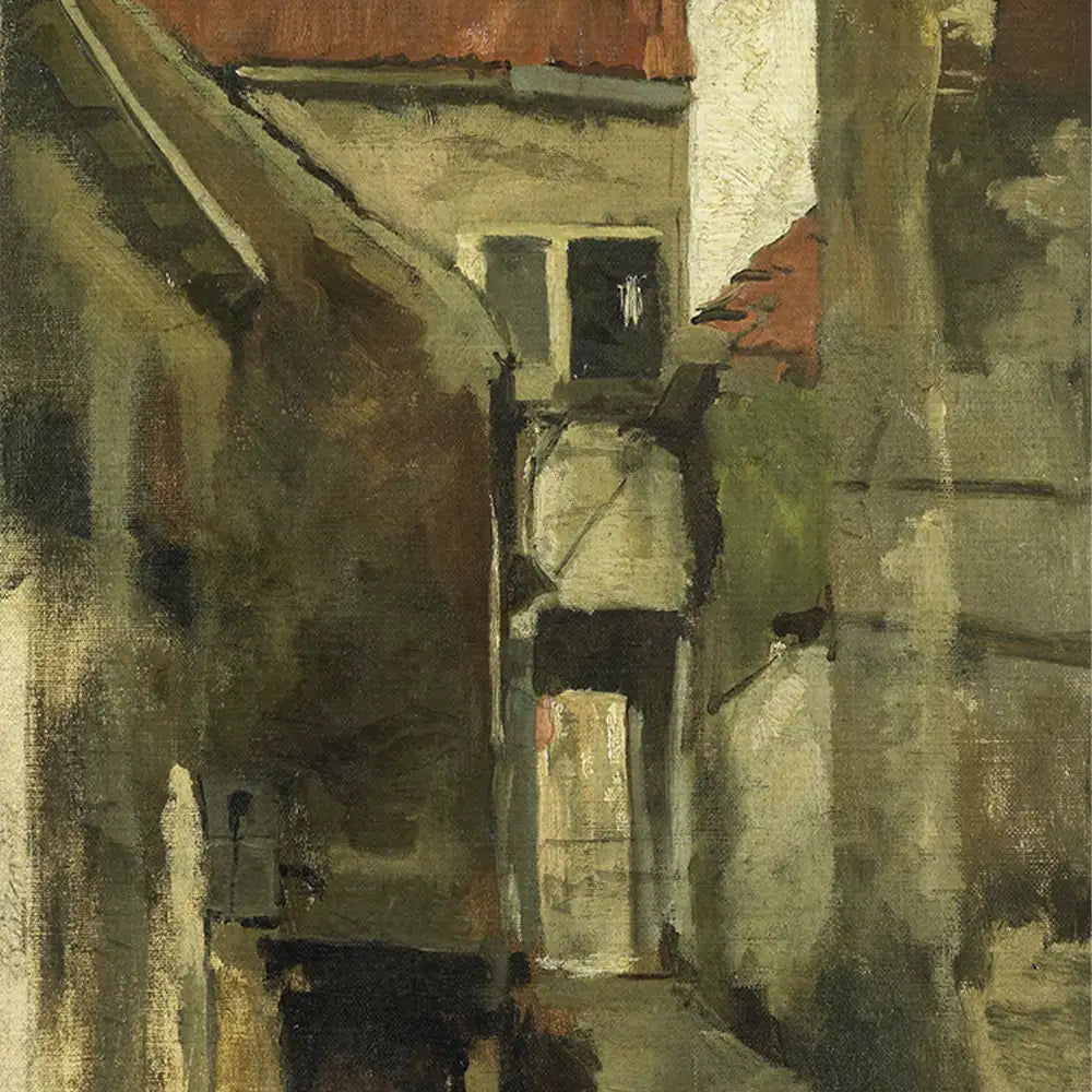 Neighborhood in Rijswijk by George Breitner - Final Mockup Example