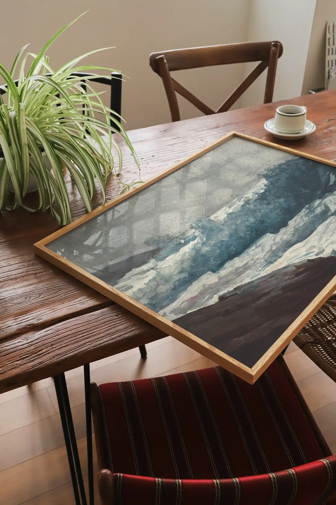 Winslow Homer - Prout’s Neck #31 a beautiful seascape painting reproduction printed by GalleryInk.Art