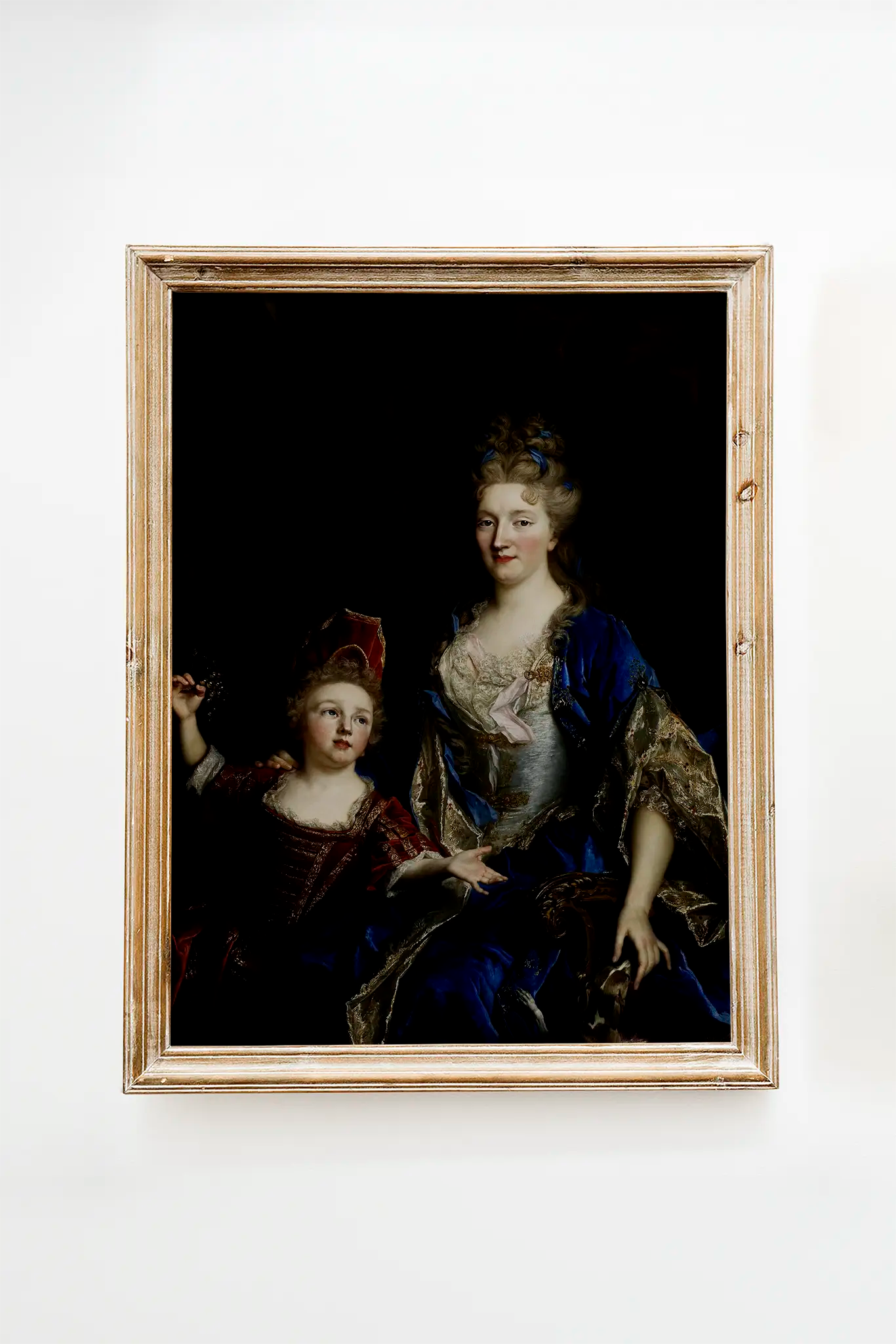 Nicolas de Largillière - Portrait of Catherine Coustard #68 poster print