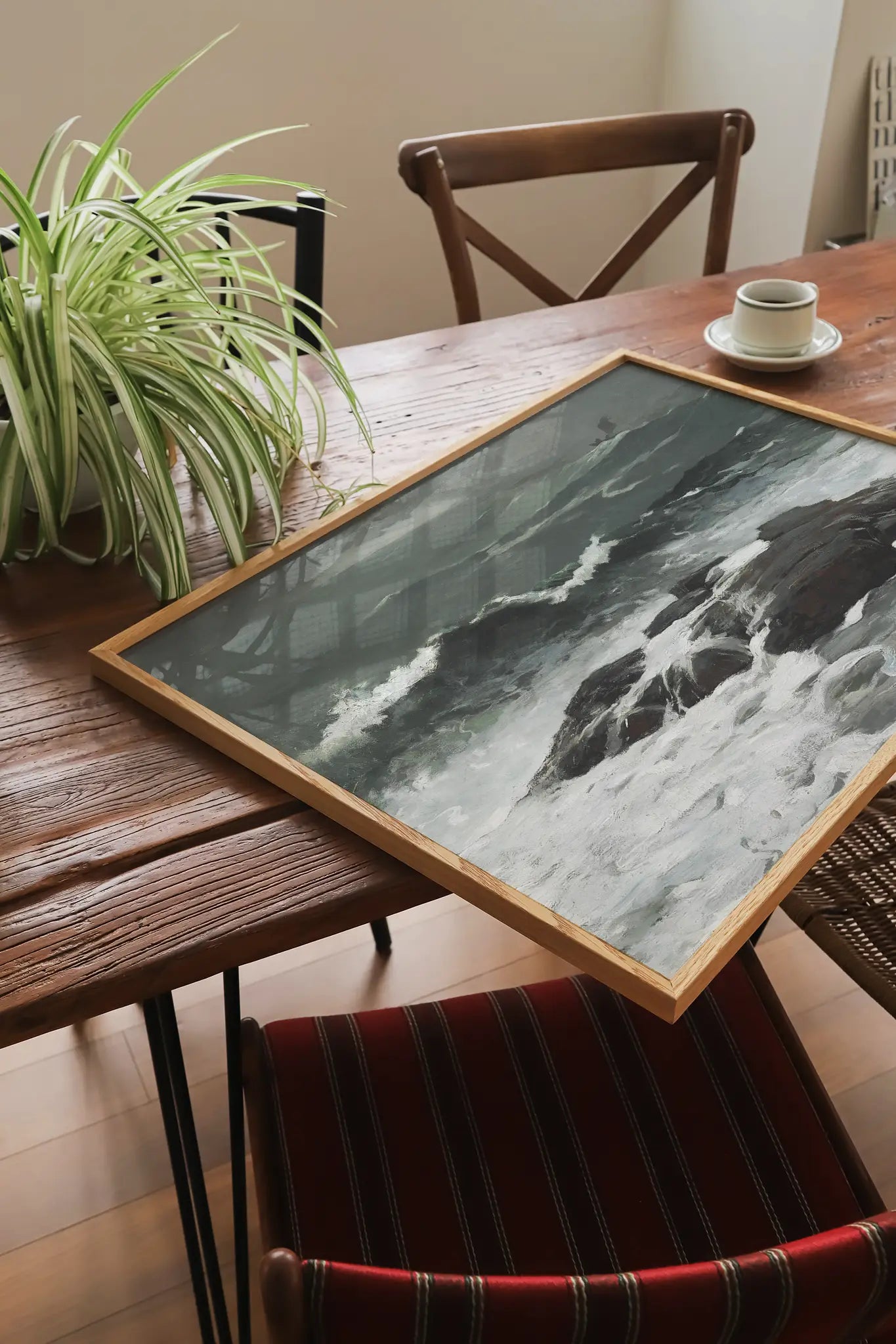 Winslow Homer - Summer Squall #13 a beautiful seascape painting reproduction printed by GalleryInk.Art