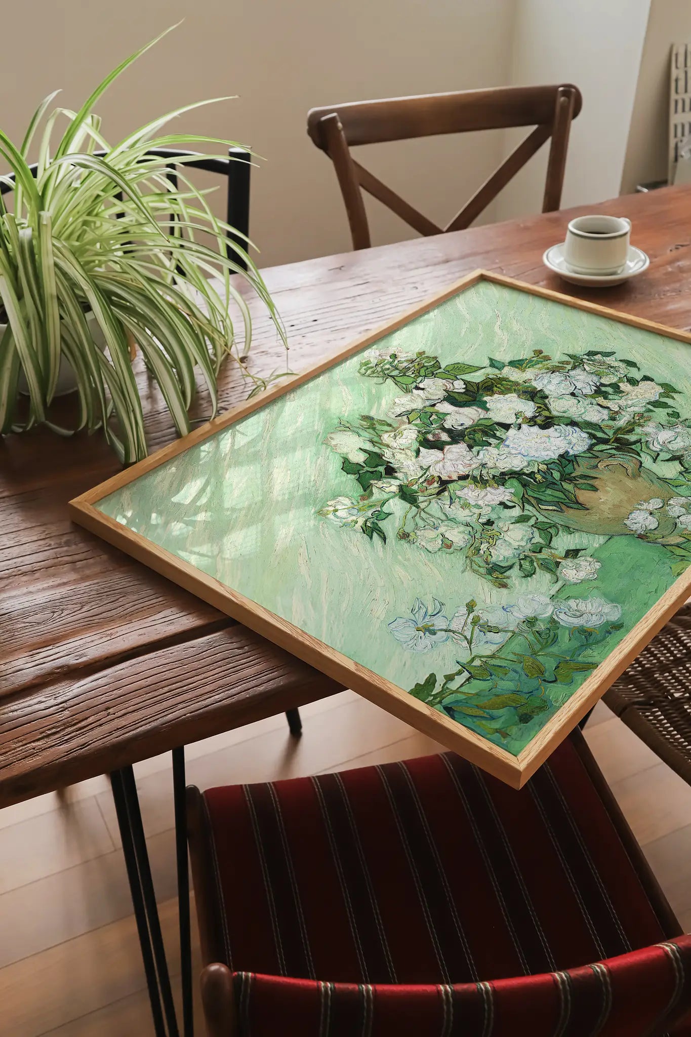 Vincent van Gogh - Roses #25 a beautiful painting reproduction printed by GalleryInk.Art