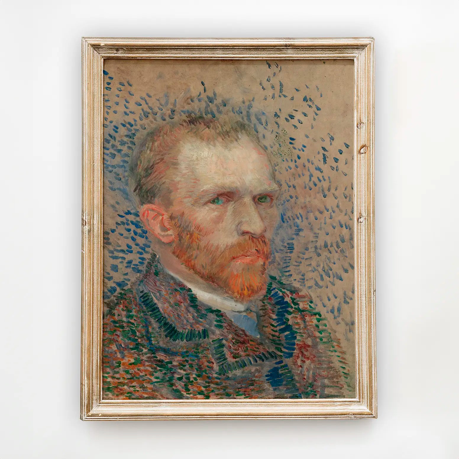 Vincent Van Gogh - Self-portrait #189 a beautiful painting reproduction by GalleryInk.Art
