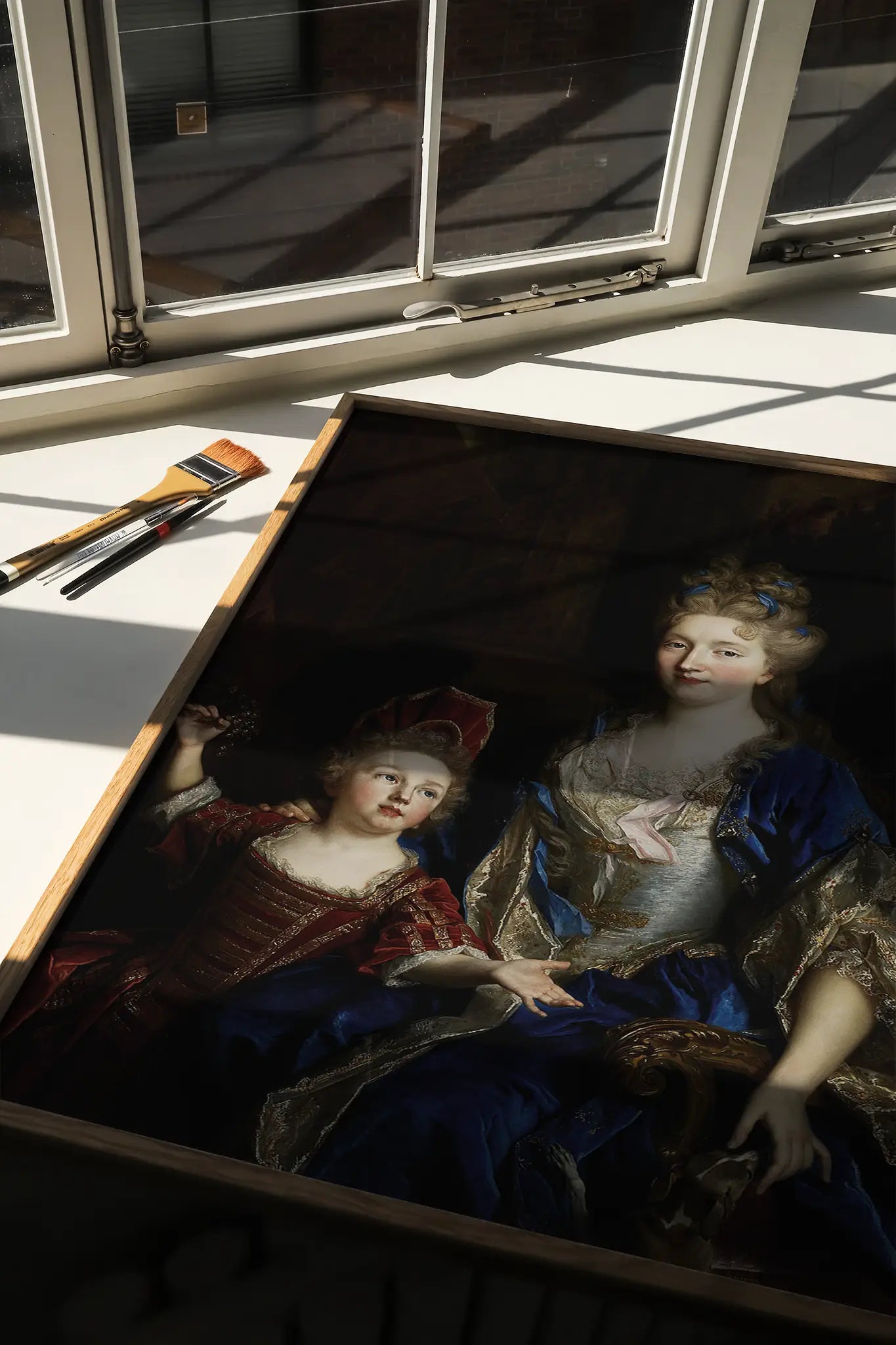 Nicolas de Largillière - Portrait of Catherine Coustard #68 poster print