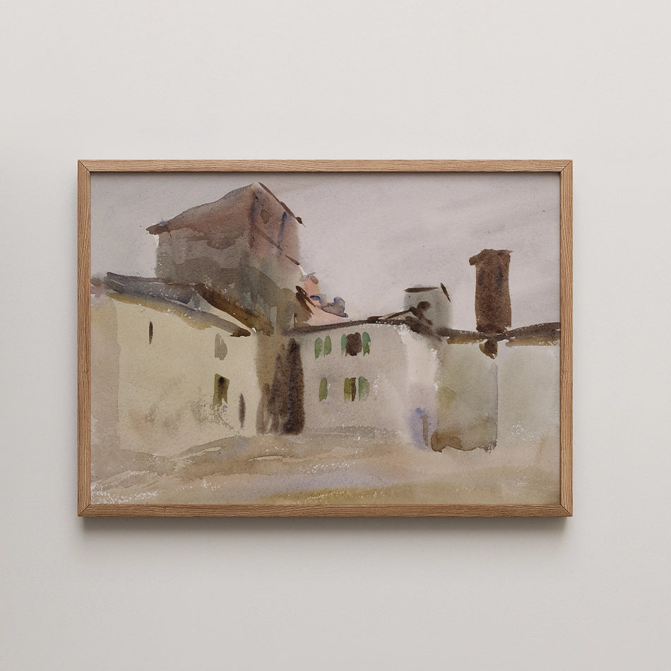 Borgo San Lorenzo by John Singer Sargent - Fine Art Print