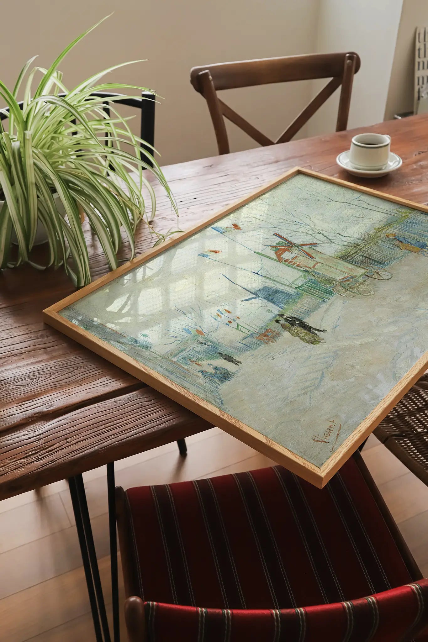 Vincent van Gogh - Impasse des Deux Frères #158 a beautiful painting reproduction printed by GalleryInk.Art
