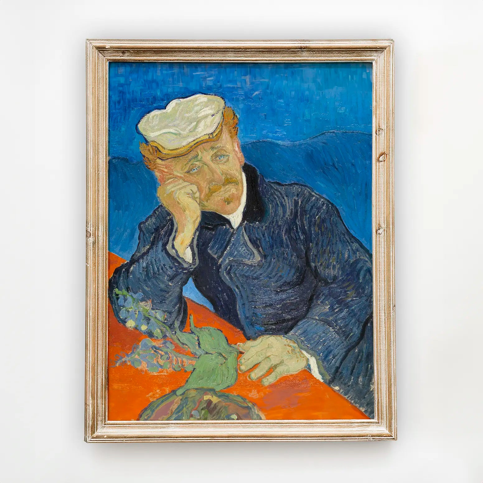 Vincent Van Gogh - Dr Paul Gachet #36 a beautiful painting reproduction by GalleryInk.Art