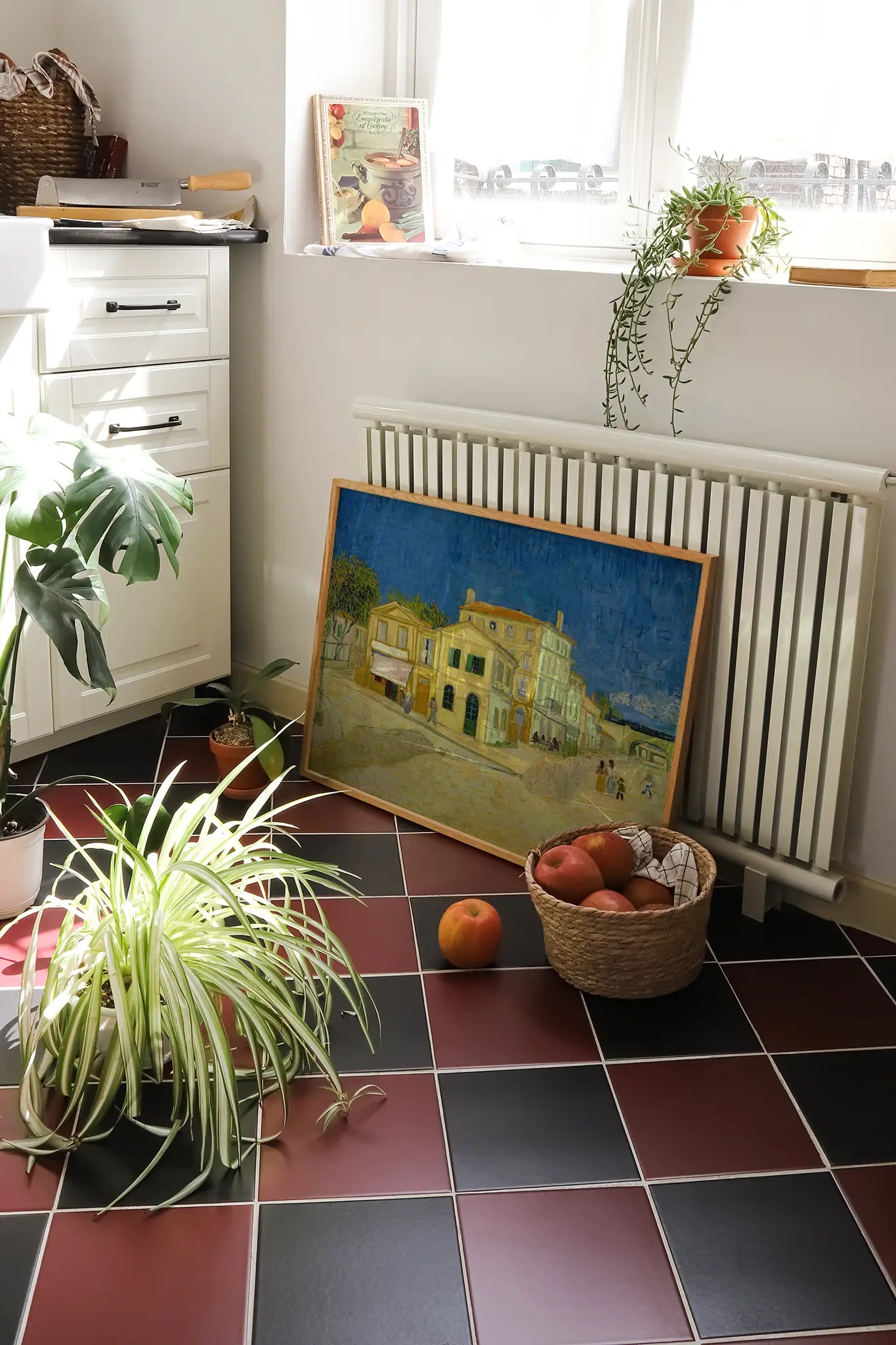 Vincent van Gogh - The yellow house #73 vintage print by GalleryInk.Art