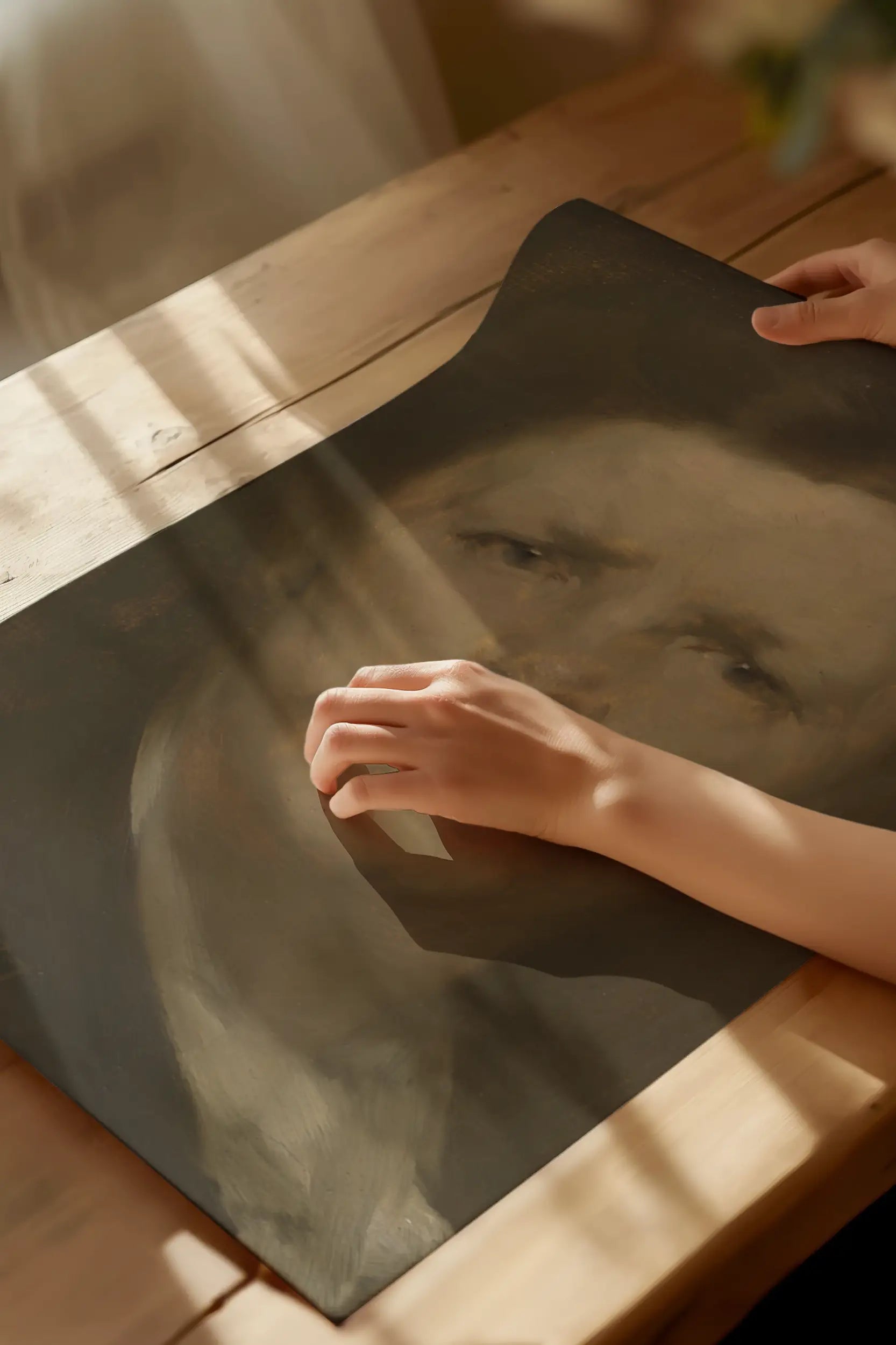 Eugene Carriere - Self-portrait #1 carriere a beautiful painting reproduction by GalleryInk.Art