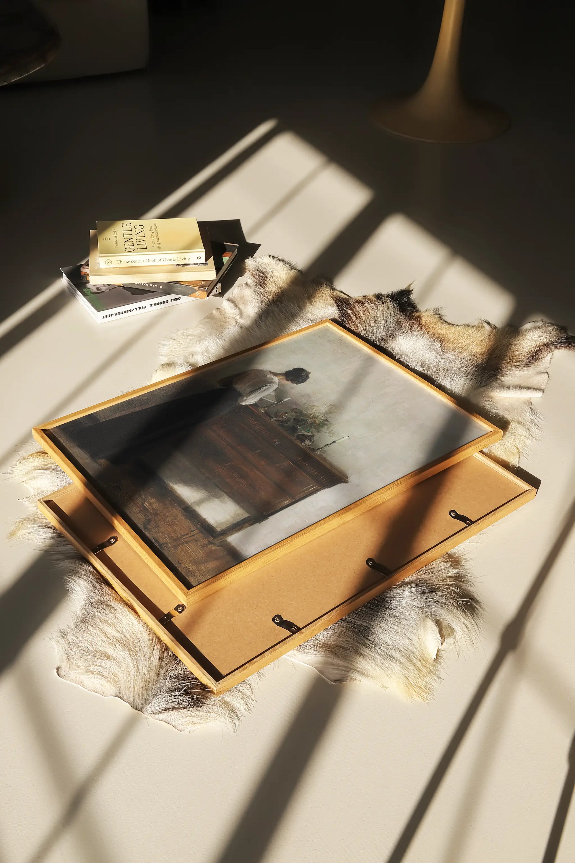 Carl Holsoe - Interior With the Artist's Wife #5 poster print