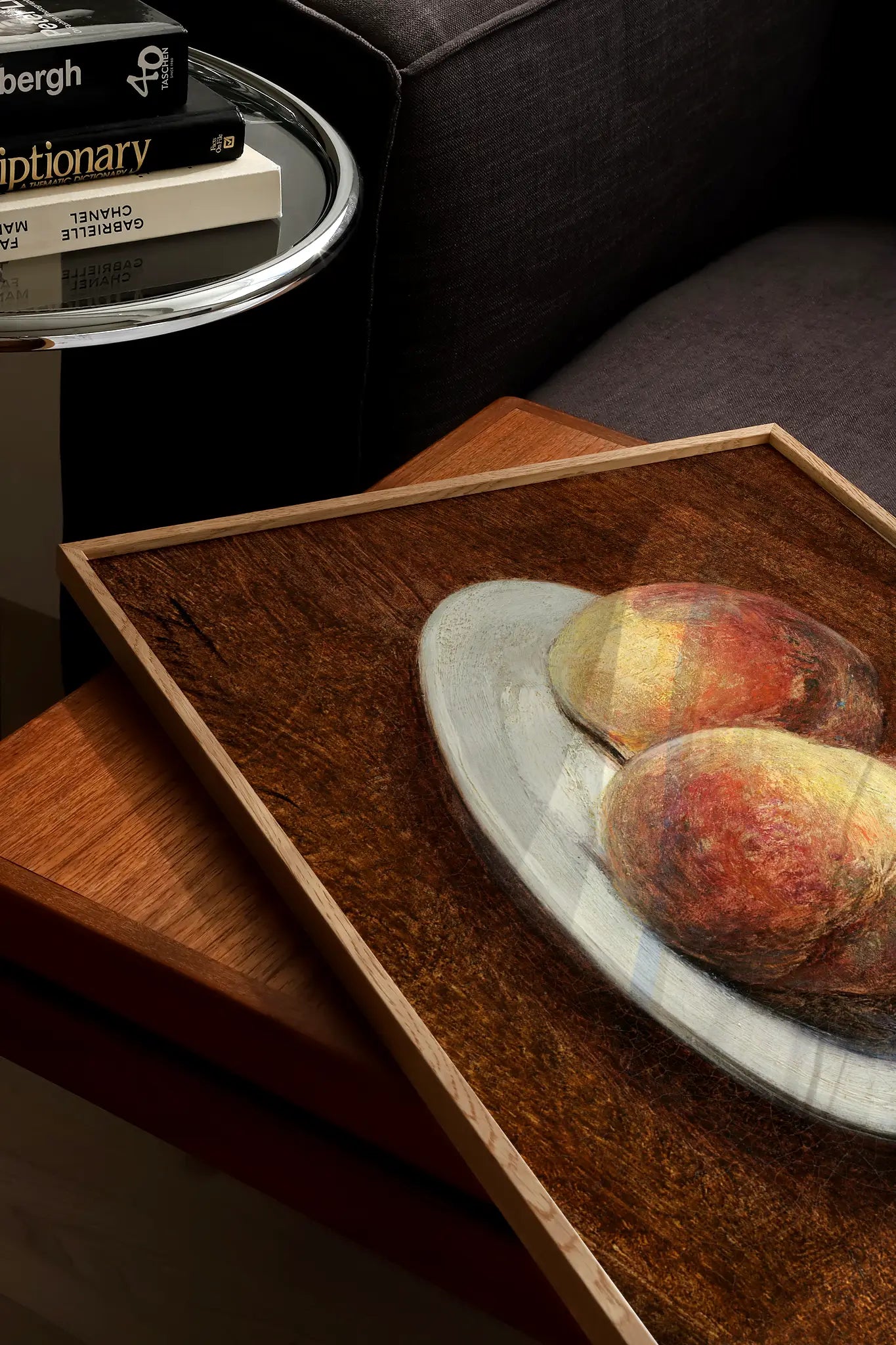 Henri Fantin-Latour - Three Peaches on a Plate #61 a beautiful winter painting reproduction printed by GalleryInk.Art