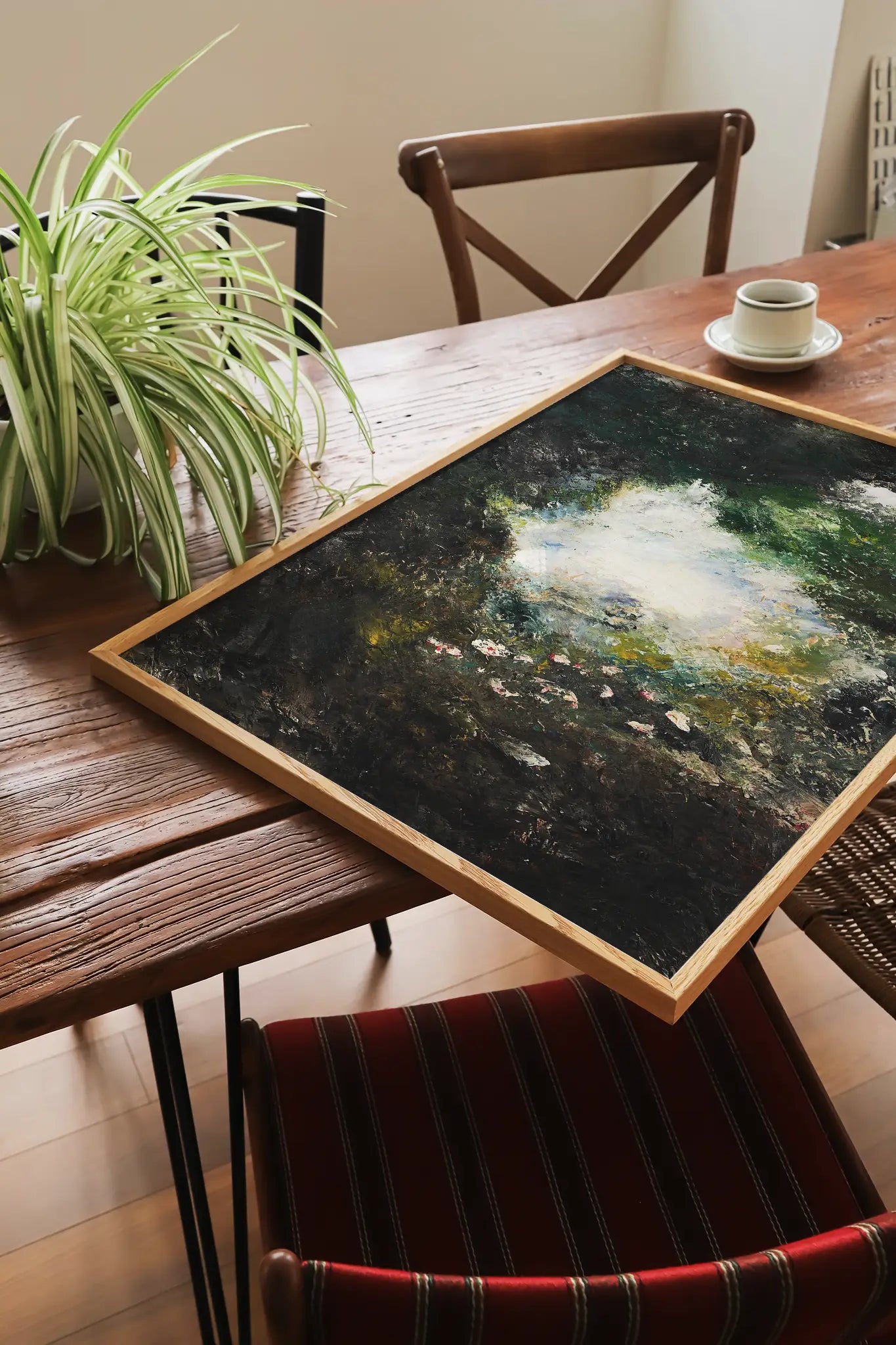 August Strindberg - Wonderland #135 a beautiful landscape painting reproduction printed by GalleryInk.Art, a store providing landscape wall art prints
