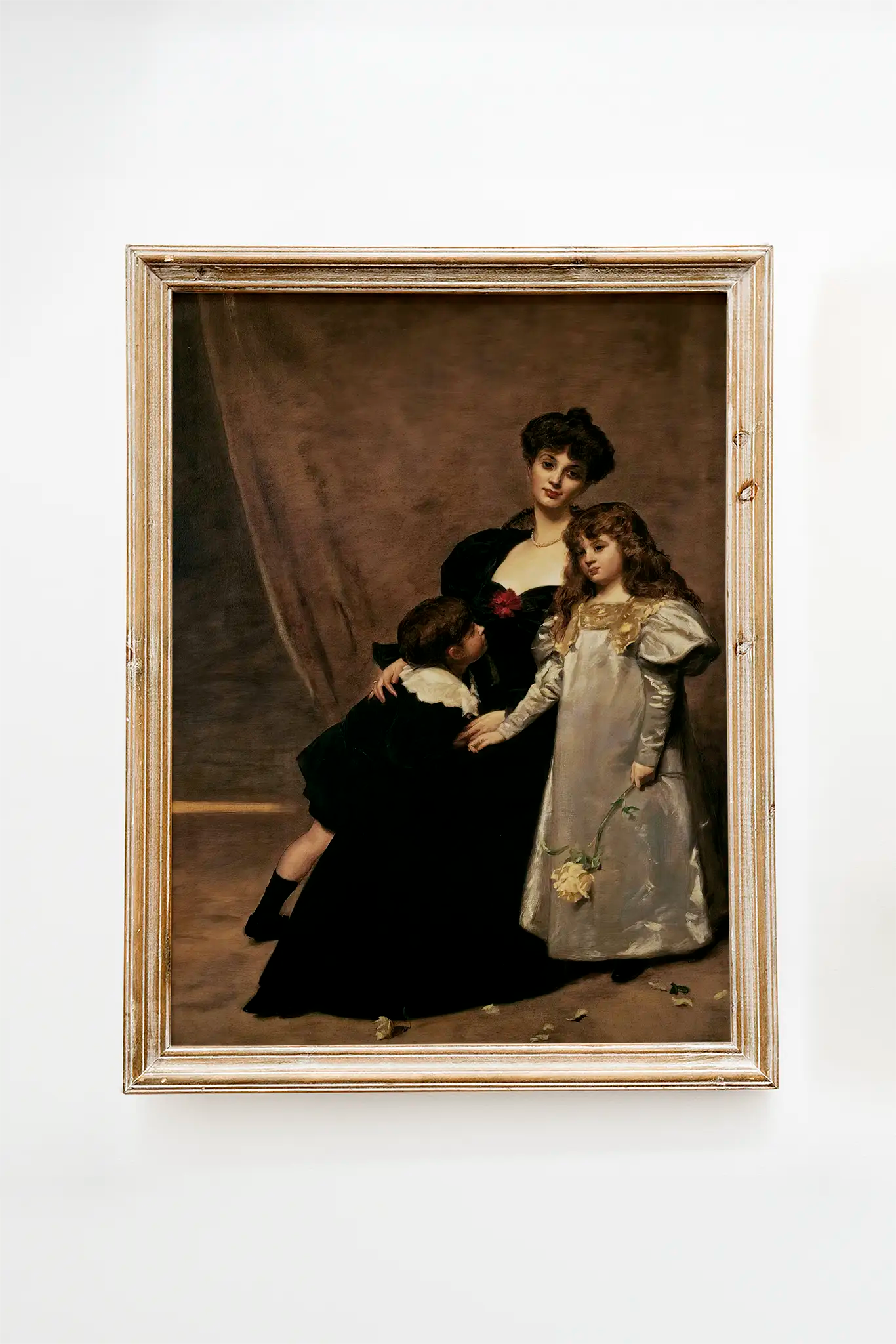 Carolus-Duran - Mother and Children #102 poster print