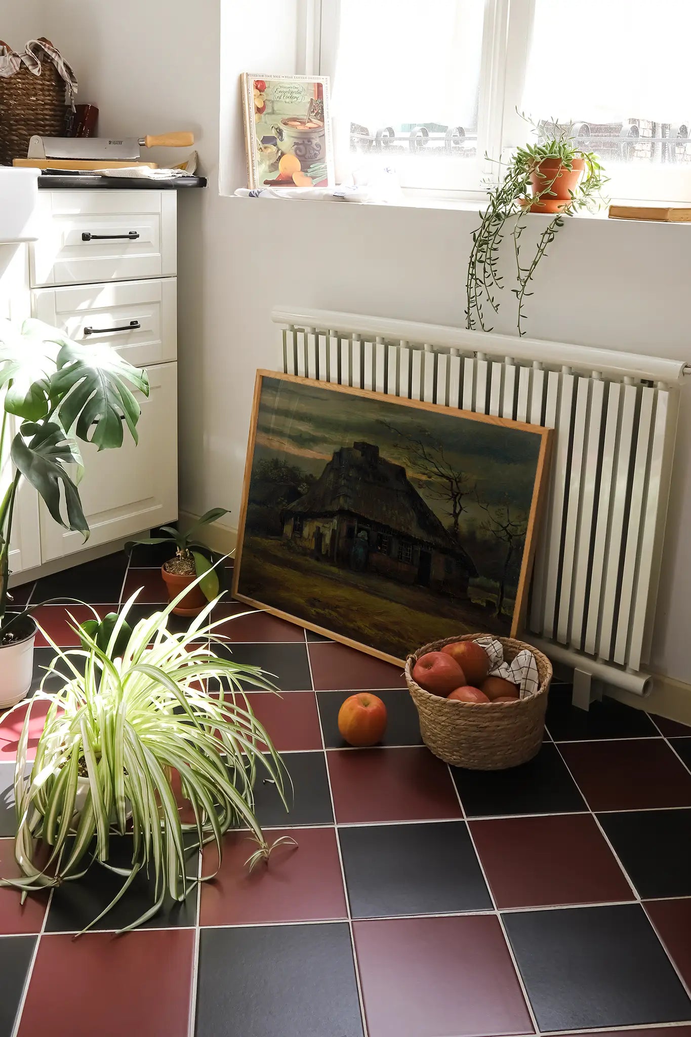 Vincent van Gogh - The cottage #164 vintage print by GalleryInk.Art