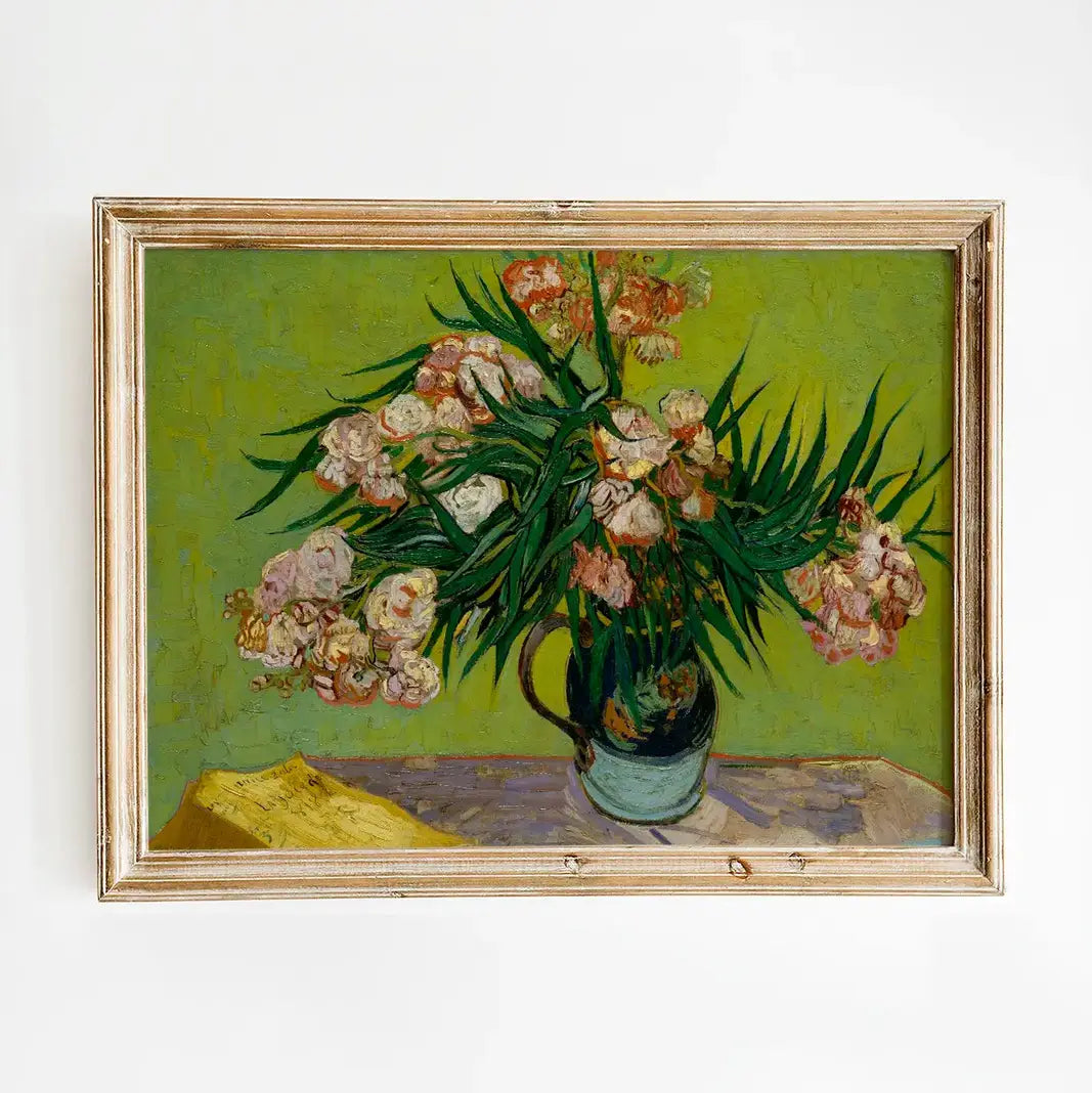 Vincent van Gogh - Oleanders #97 a beautiful painting reproduction printed by GalleryInk.Art