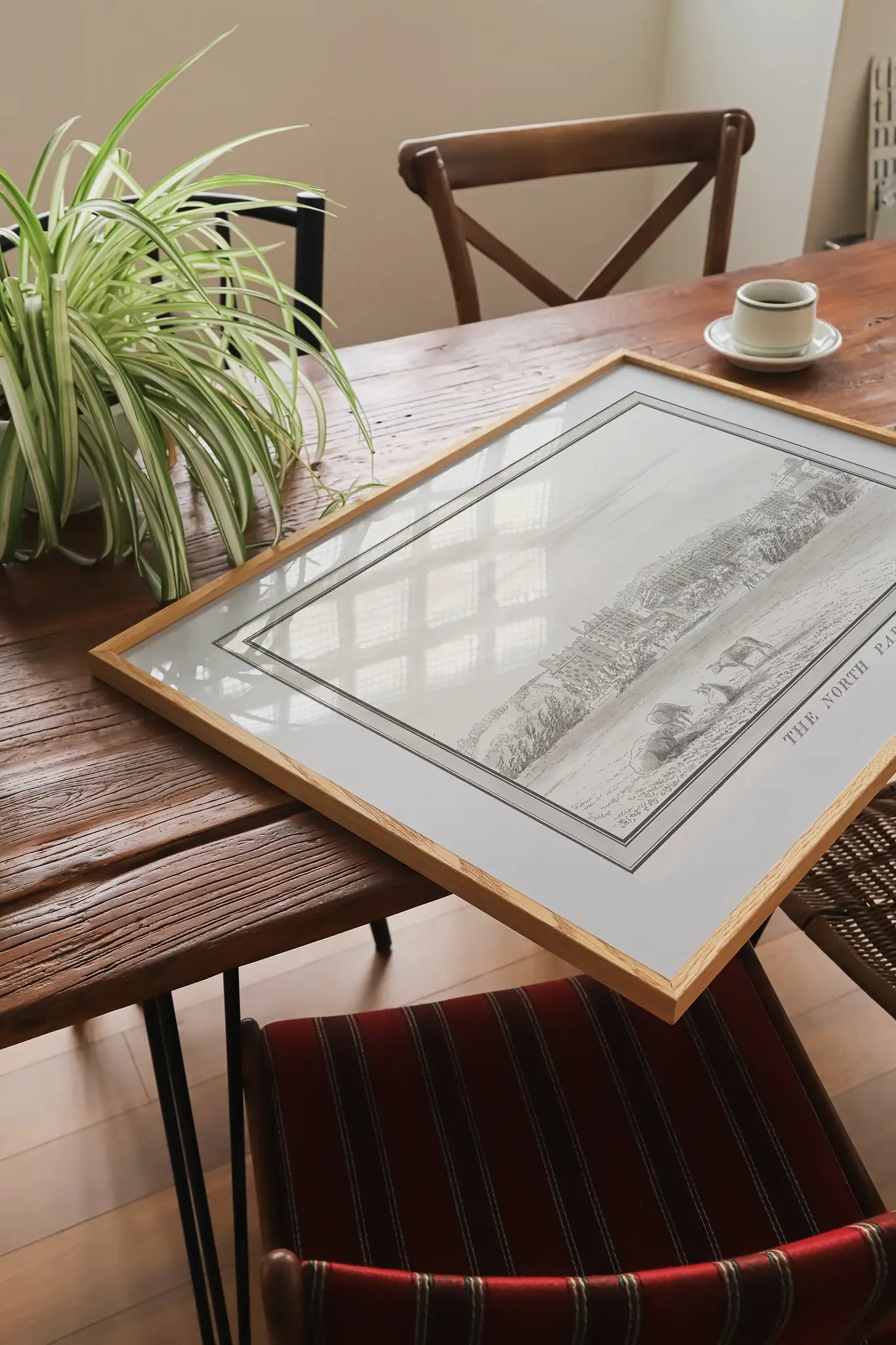 John Robert Cozens - The North Parade #13 a beautiful painting reproduction printed by GalleryInk.Art, a store providing vintage architecture prints