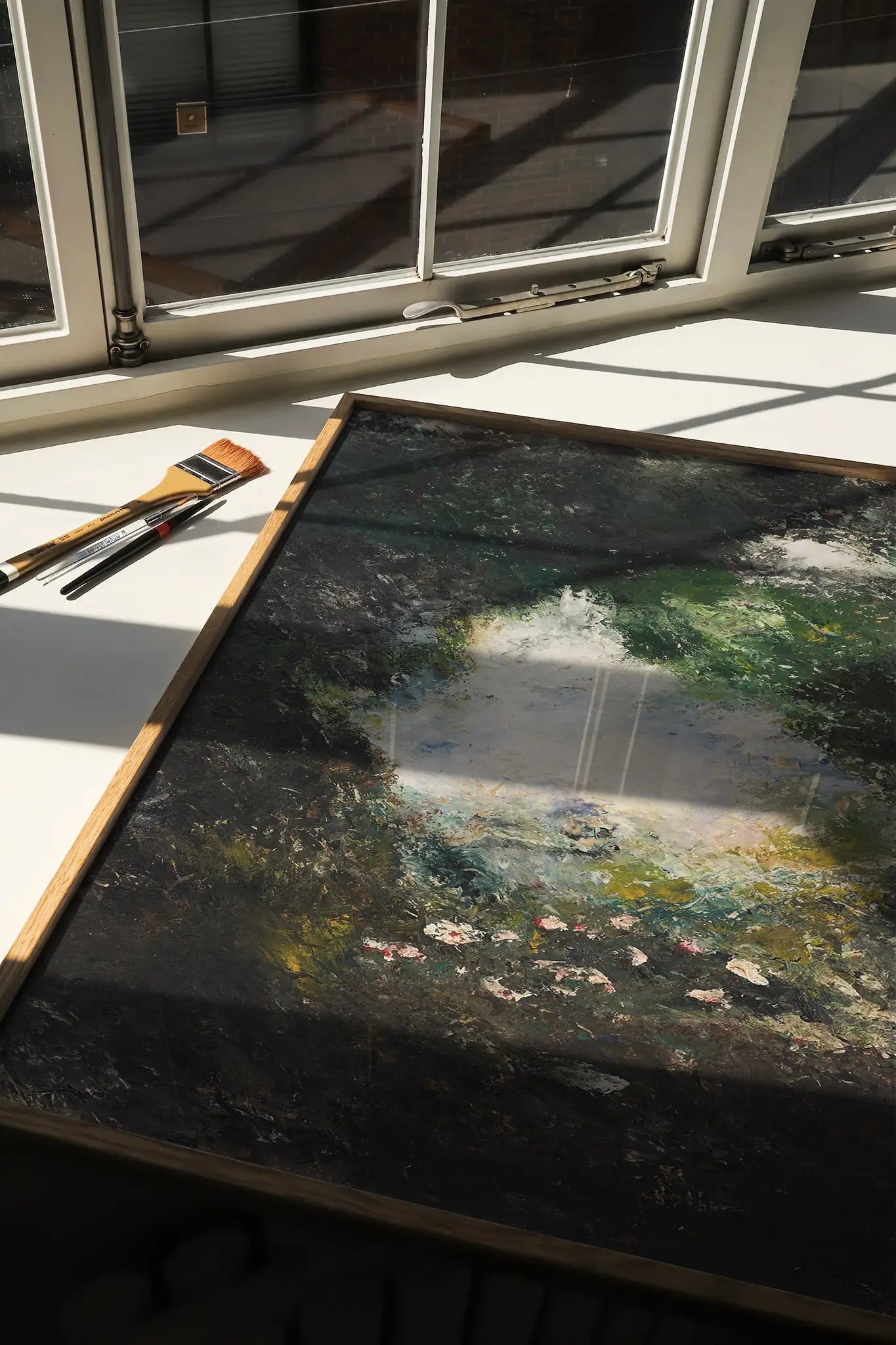 August Strindberg - Wonderland #135 a beautiful landscape painting reproduction printed by GalleryInk.Art, a store providing landscape wall art prints
