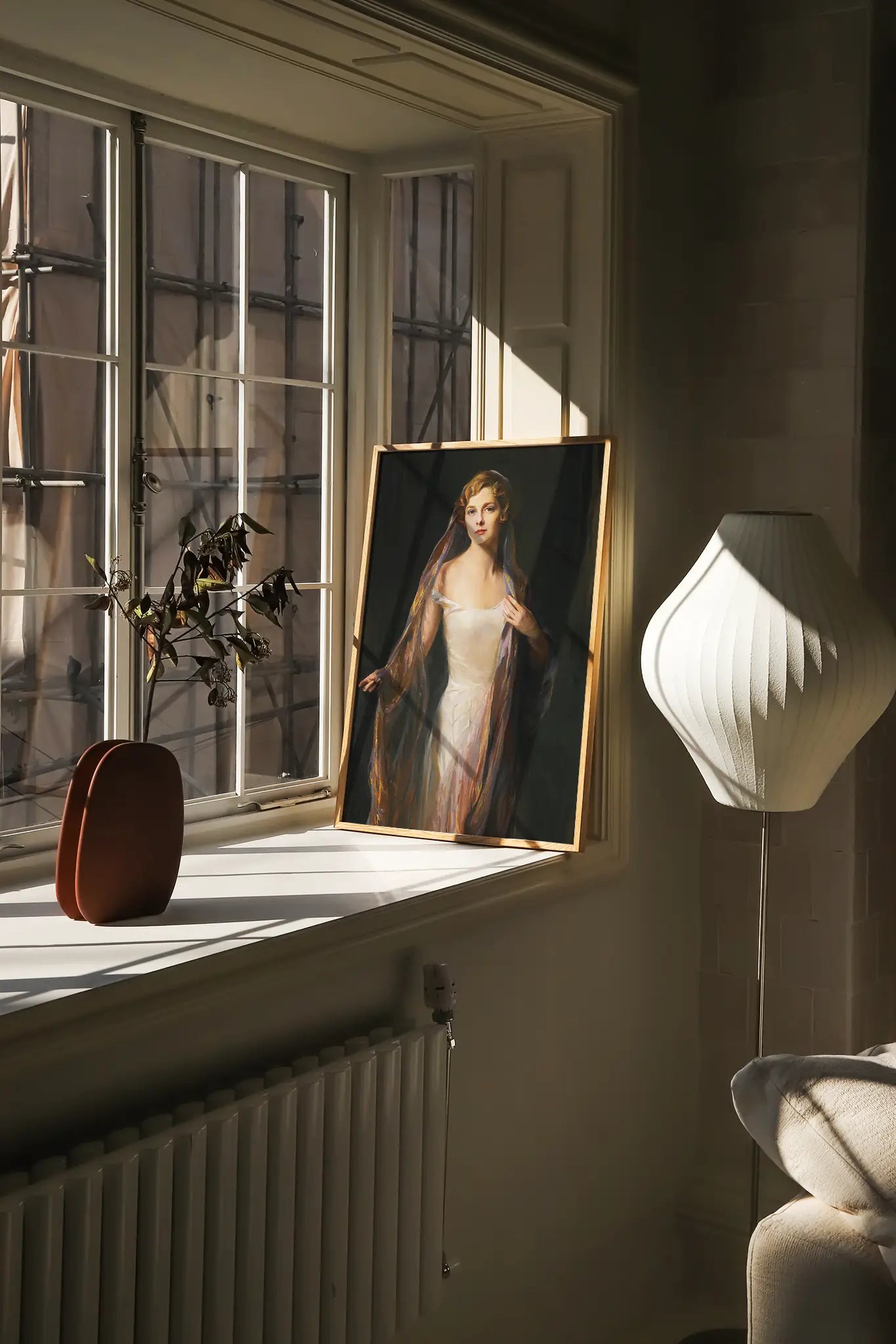 Philip Alexius de László - Portrait Of Edith Hope Iselin #95 poster print
