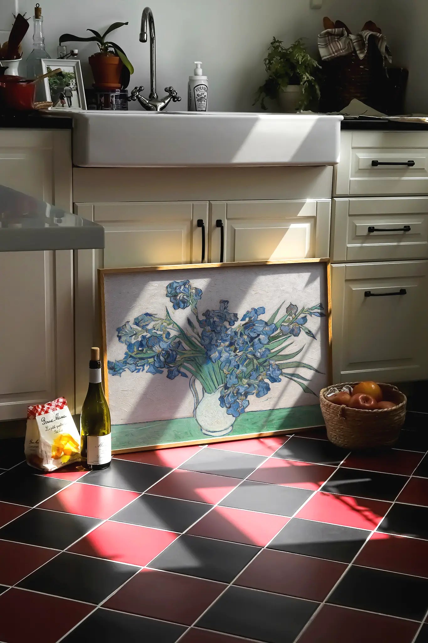 Vincent van Gogh - Irises #98 vintage print by GalleryInk.Art