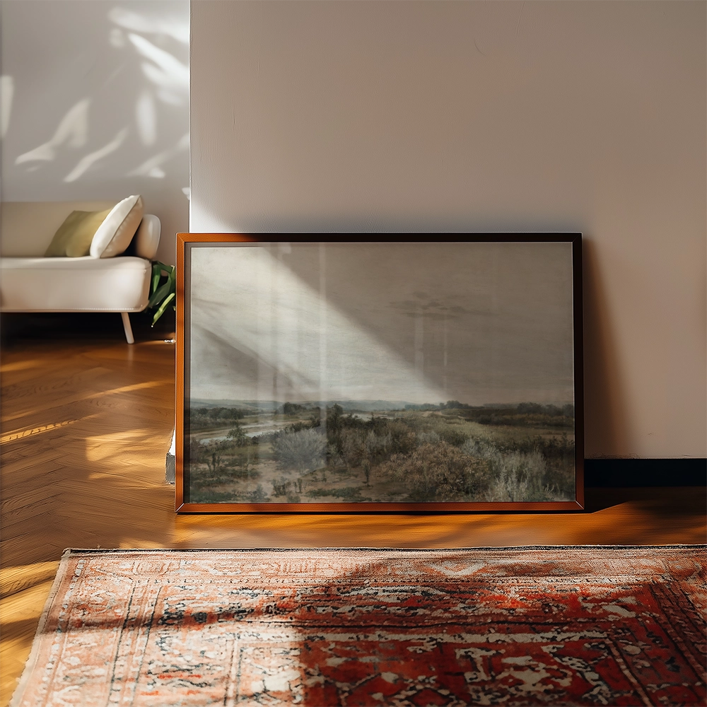 East Slovak Landscape - Art Print Mockup 2