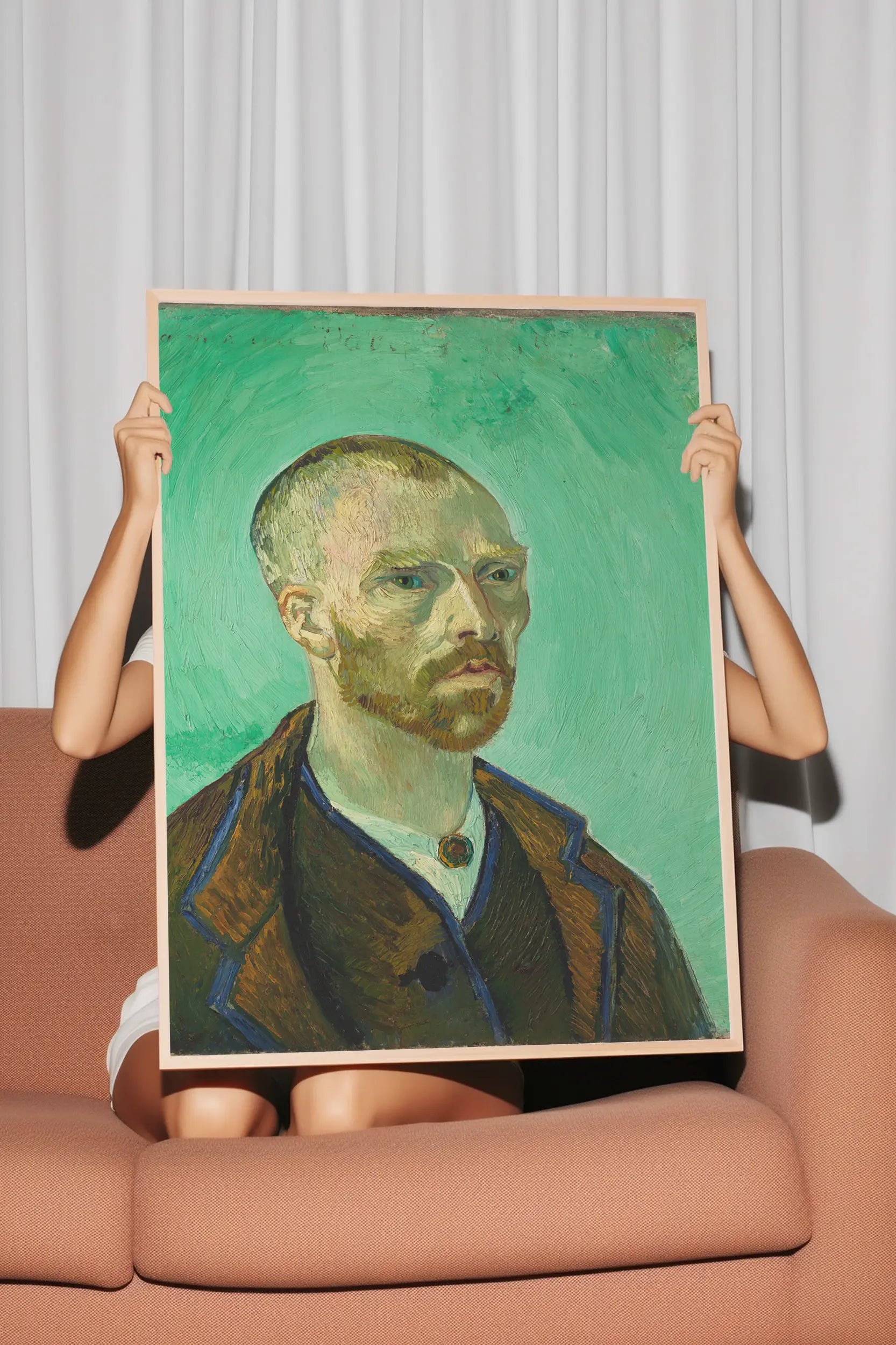 Vincent Van Gogh - Self Portrait #137 a beautiful painting reproduction by GalleryInk.Art