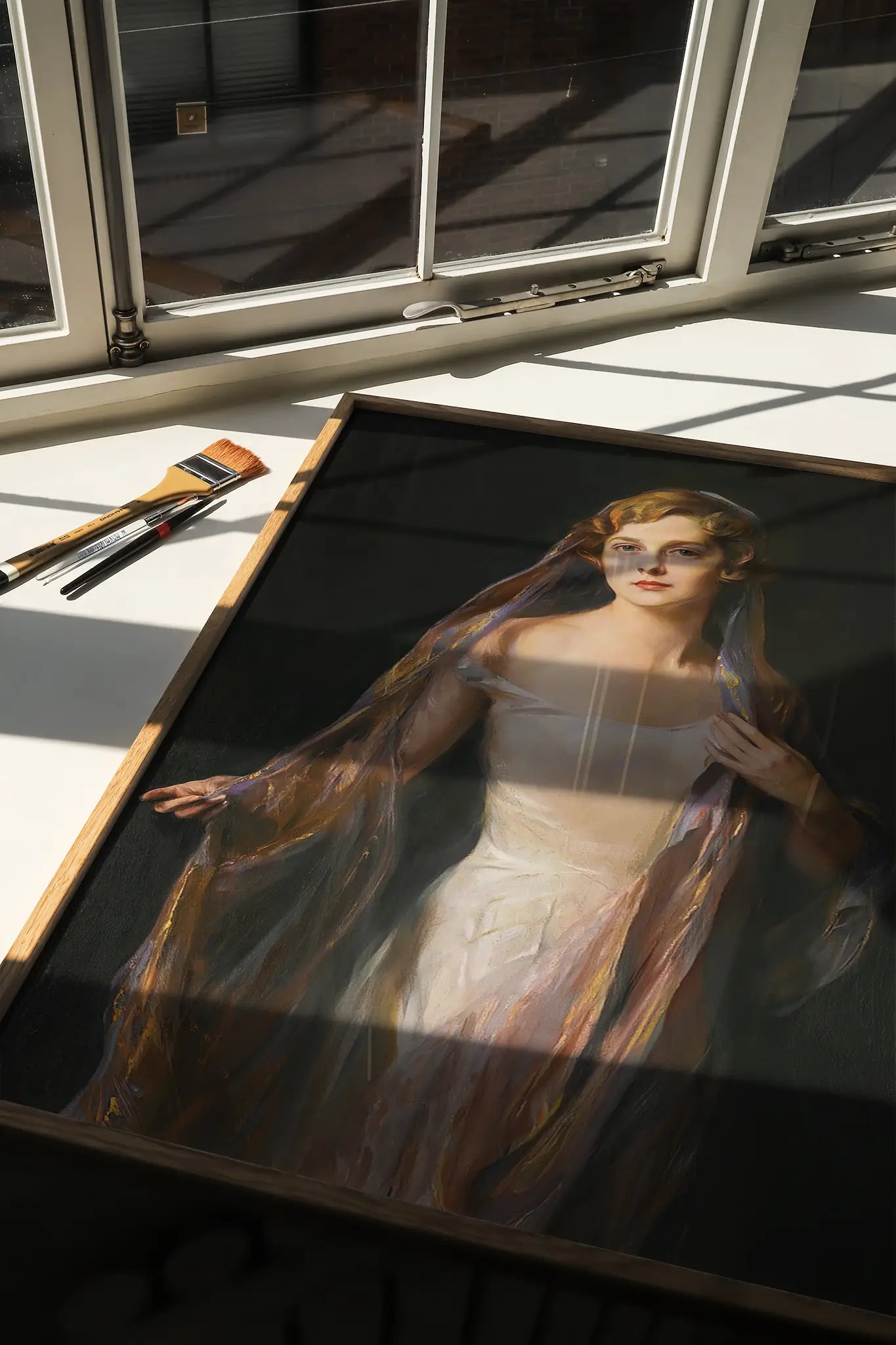 Philip Alexius de László - Portrait Of Edith Hope Iselin #95 poster print